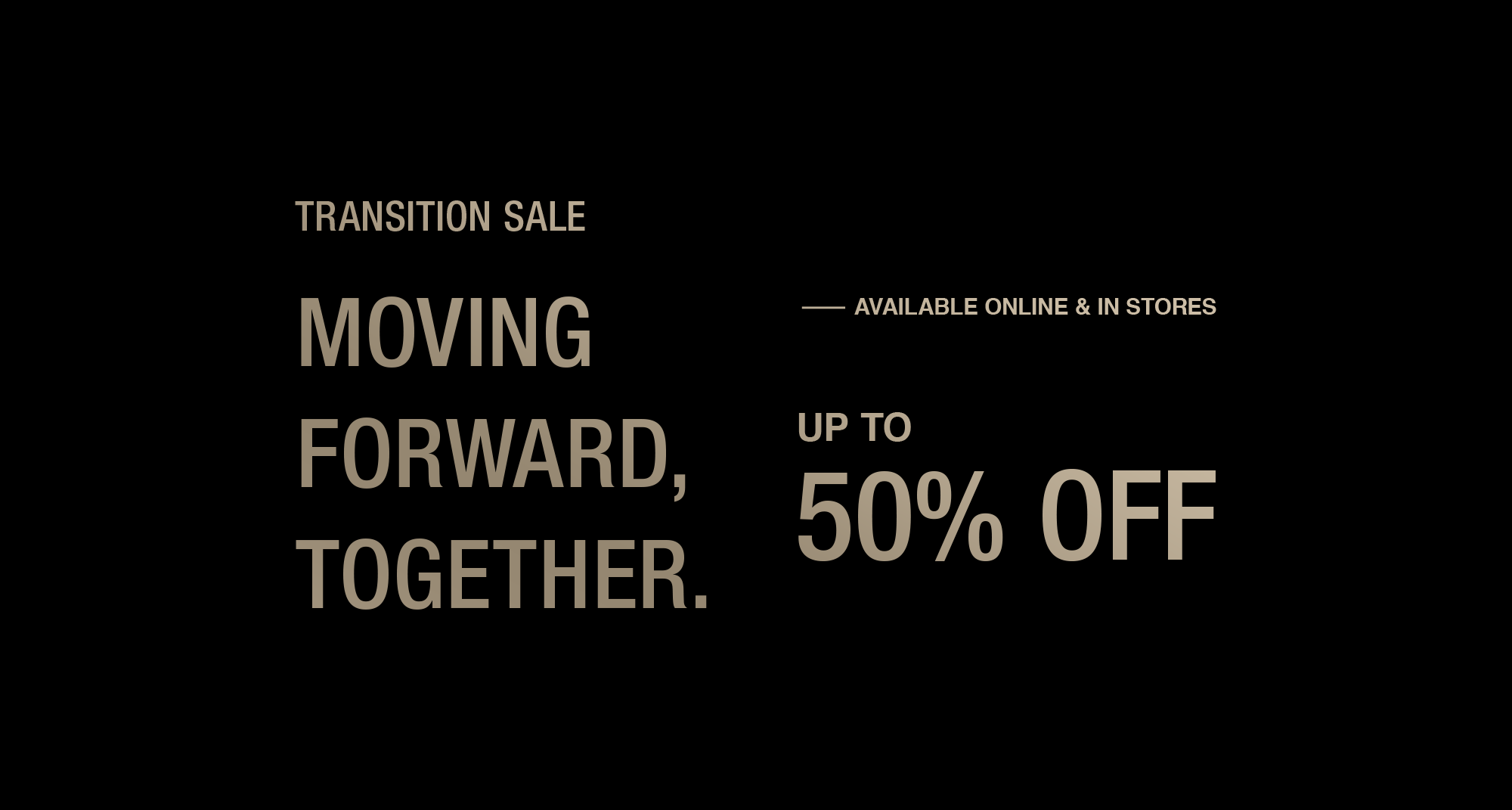 Transition Sale | Femei | Rochii