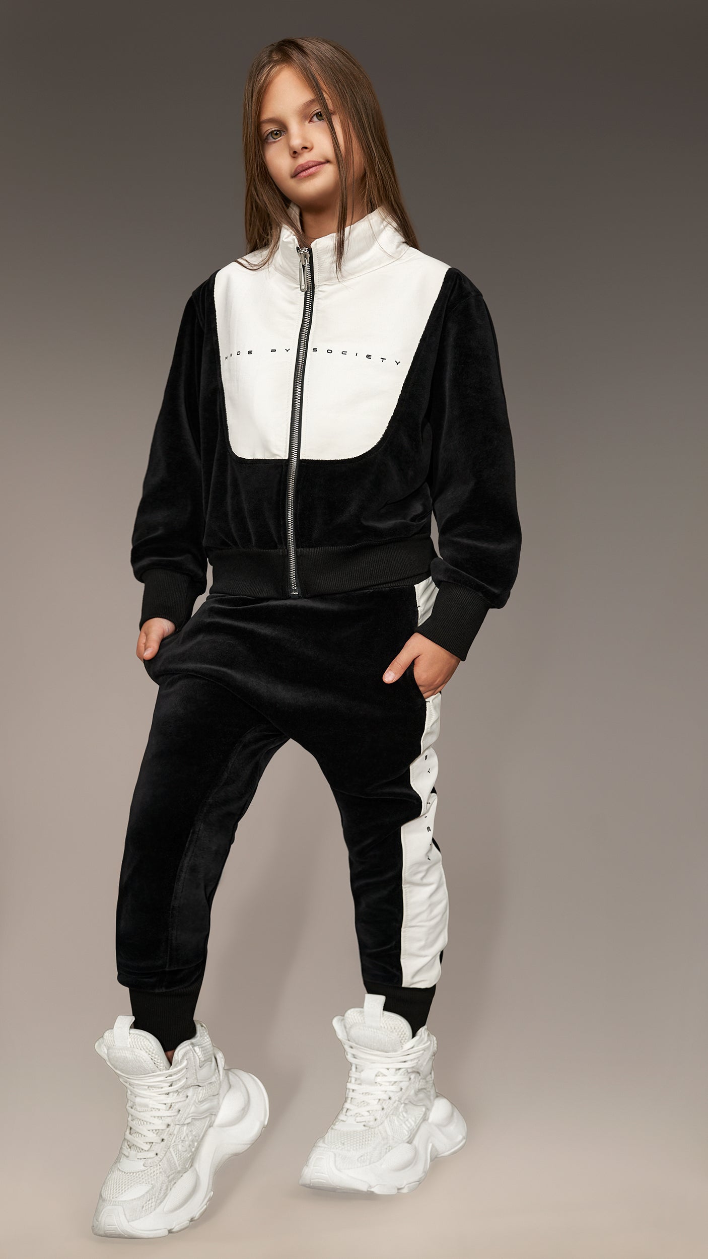 Суитшърт велур - H36738