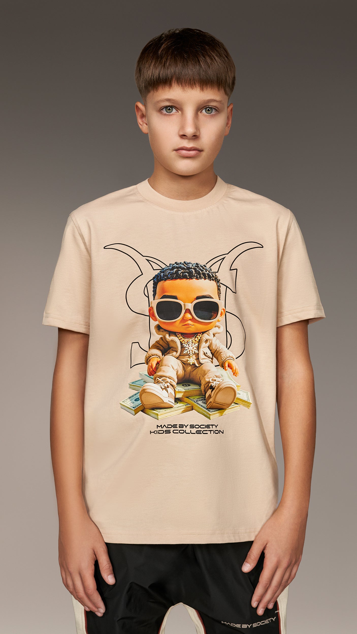 Тениска „Boss Kid” - T36558