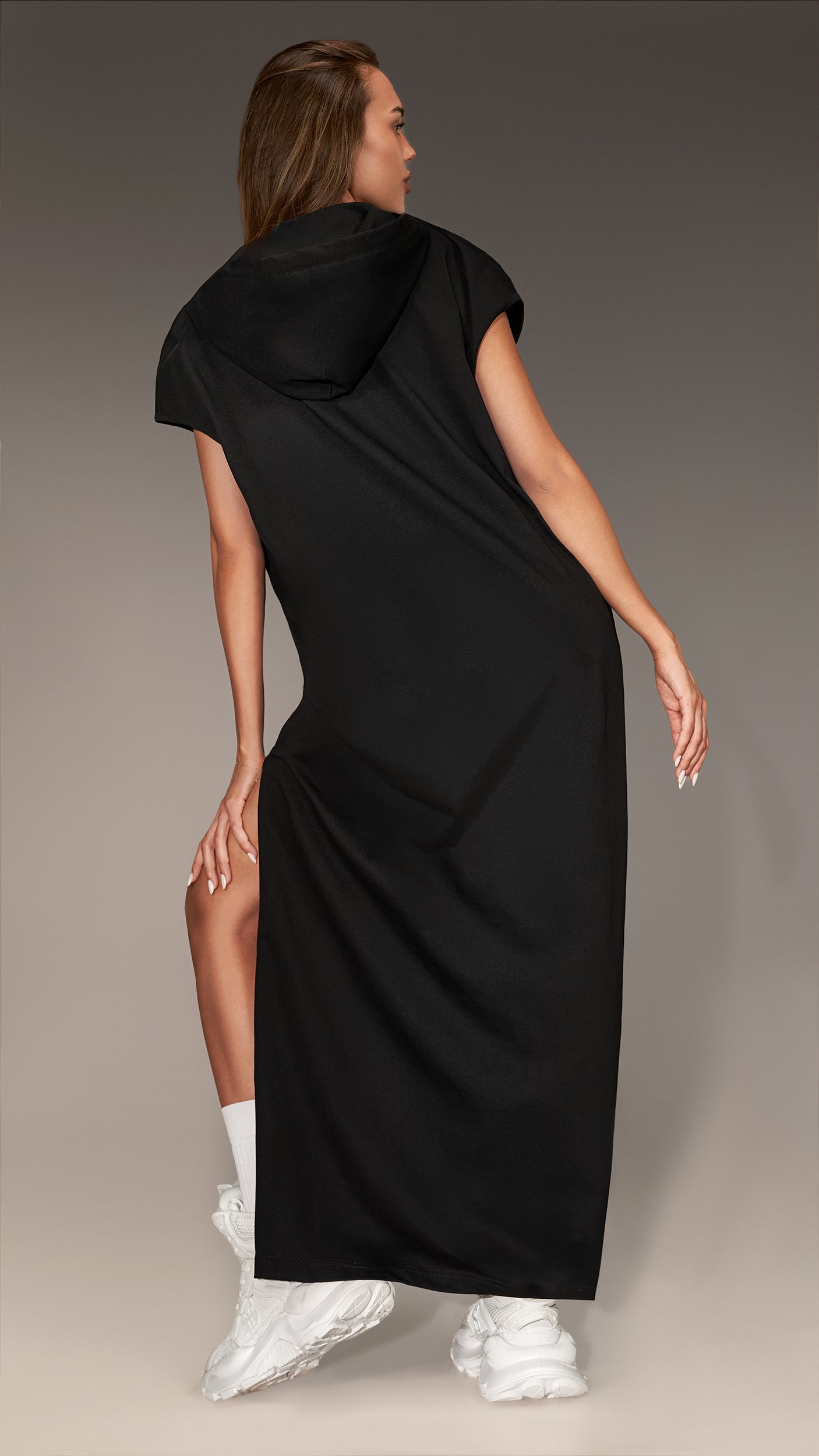 Tricou lung decoltat - D26307