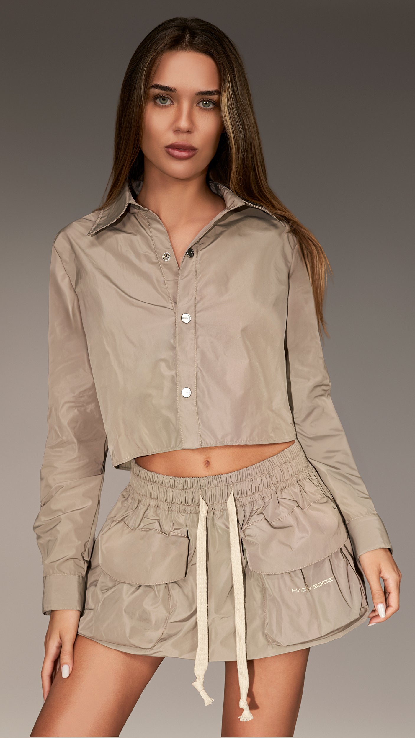 Кроп блуза - C26366