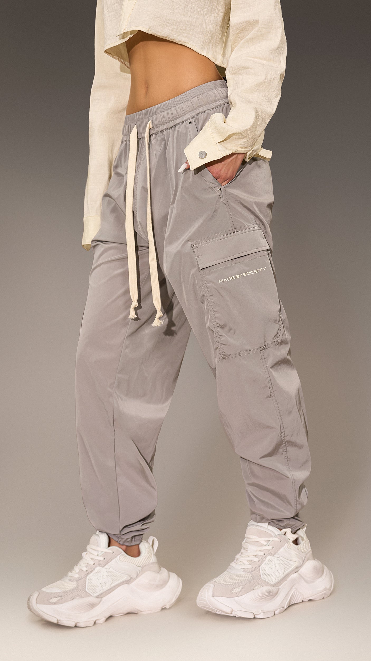 Pantaloni cargo Made by Society - P26276