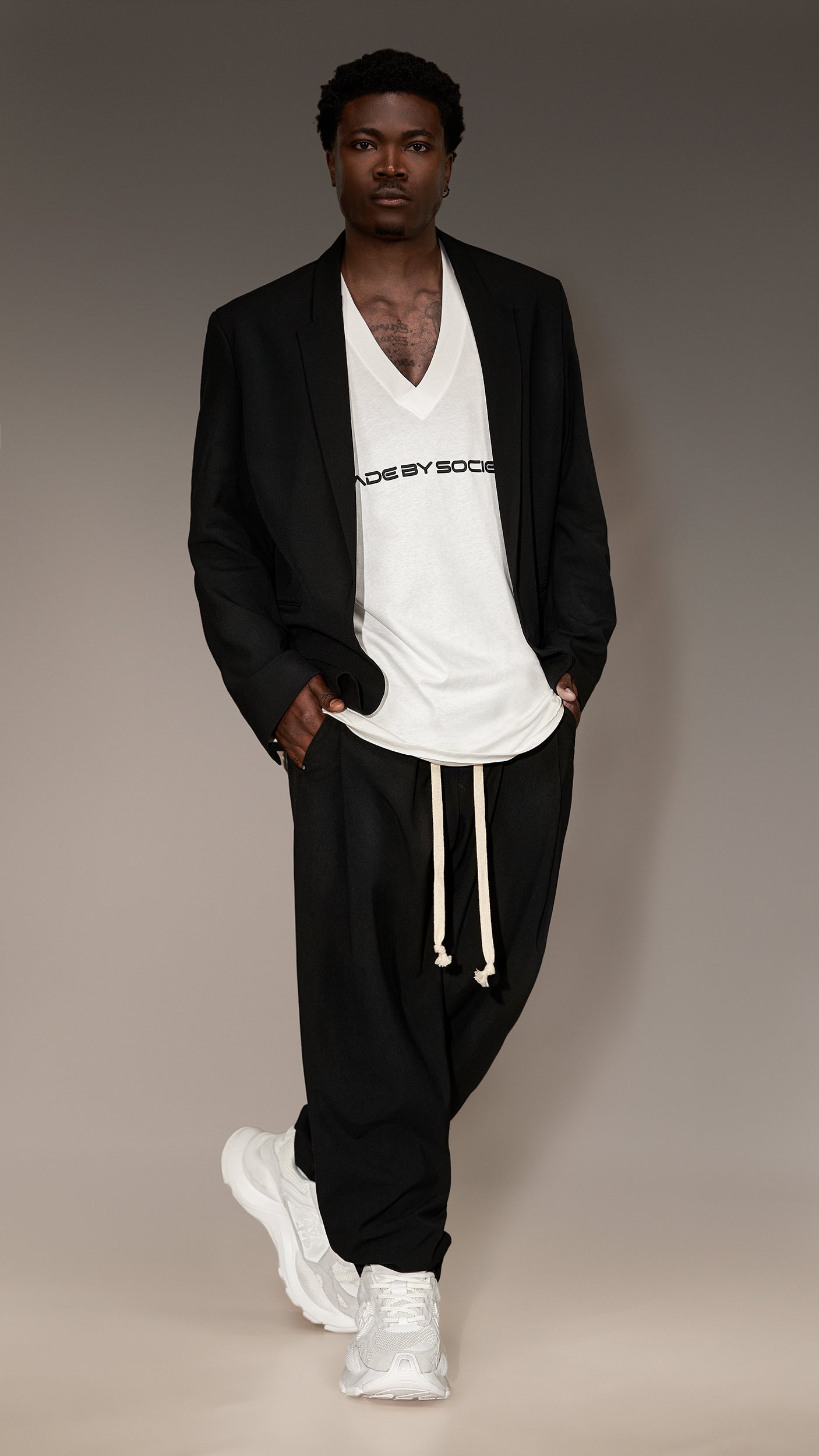 Широки панталони Made by Society - P15826