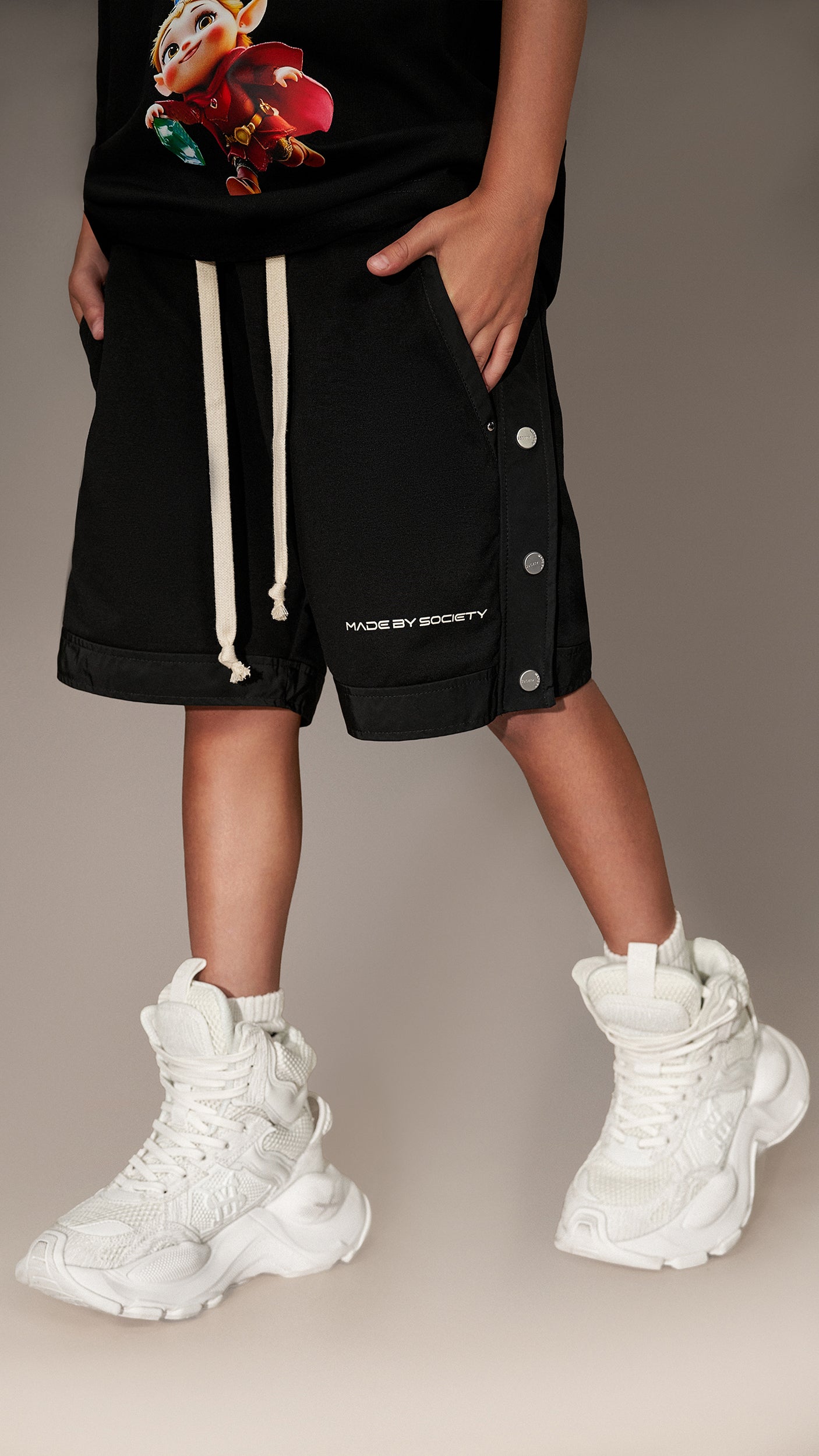 Bermude cu capse - B36250