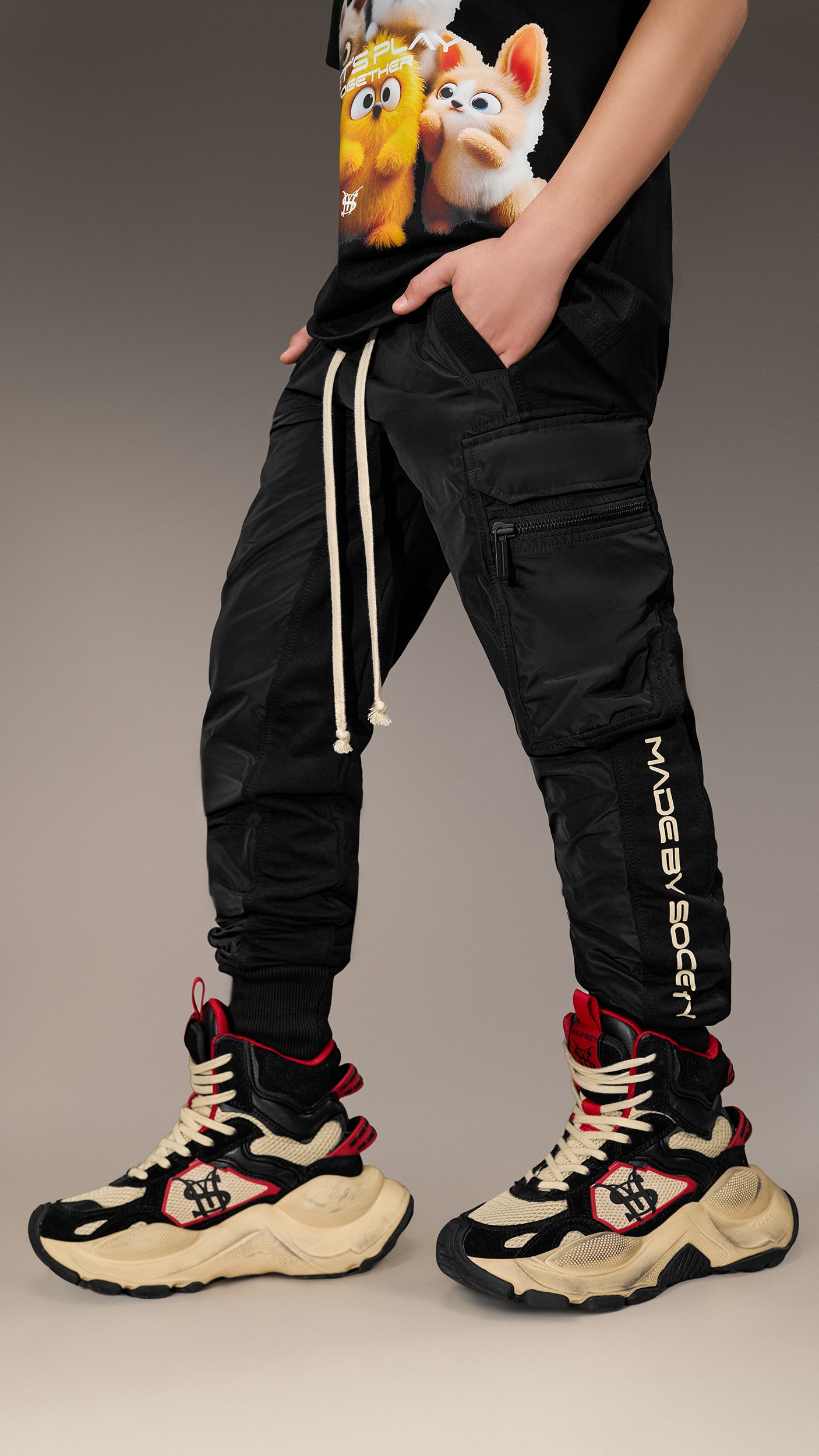 Детски къргопанталон „Made by Society” – P36128