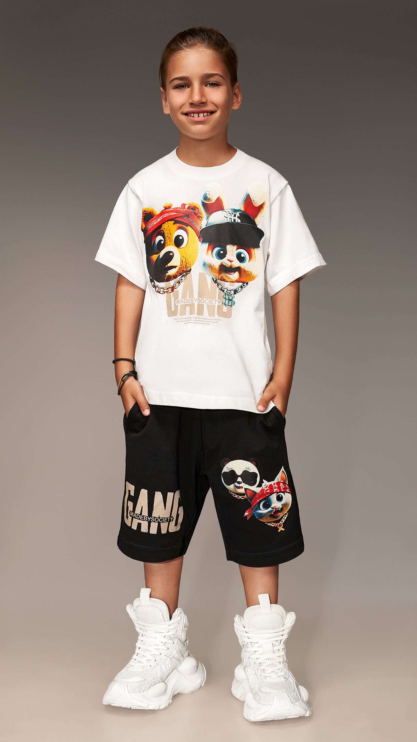BRANDED SHORTS - B35537