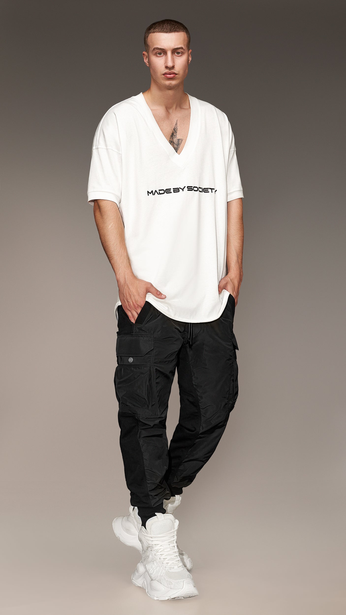 Pantaloni cargo - P15268