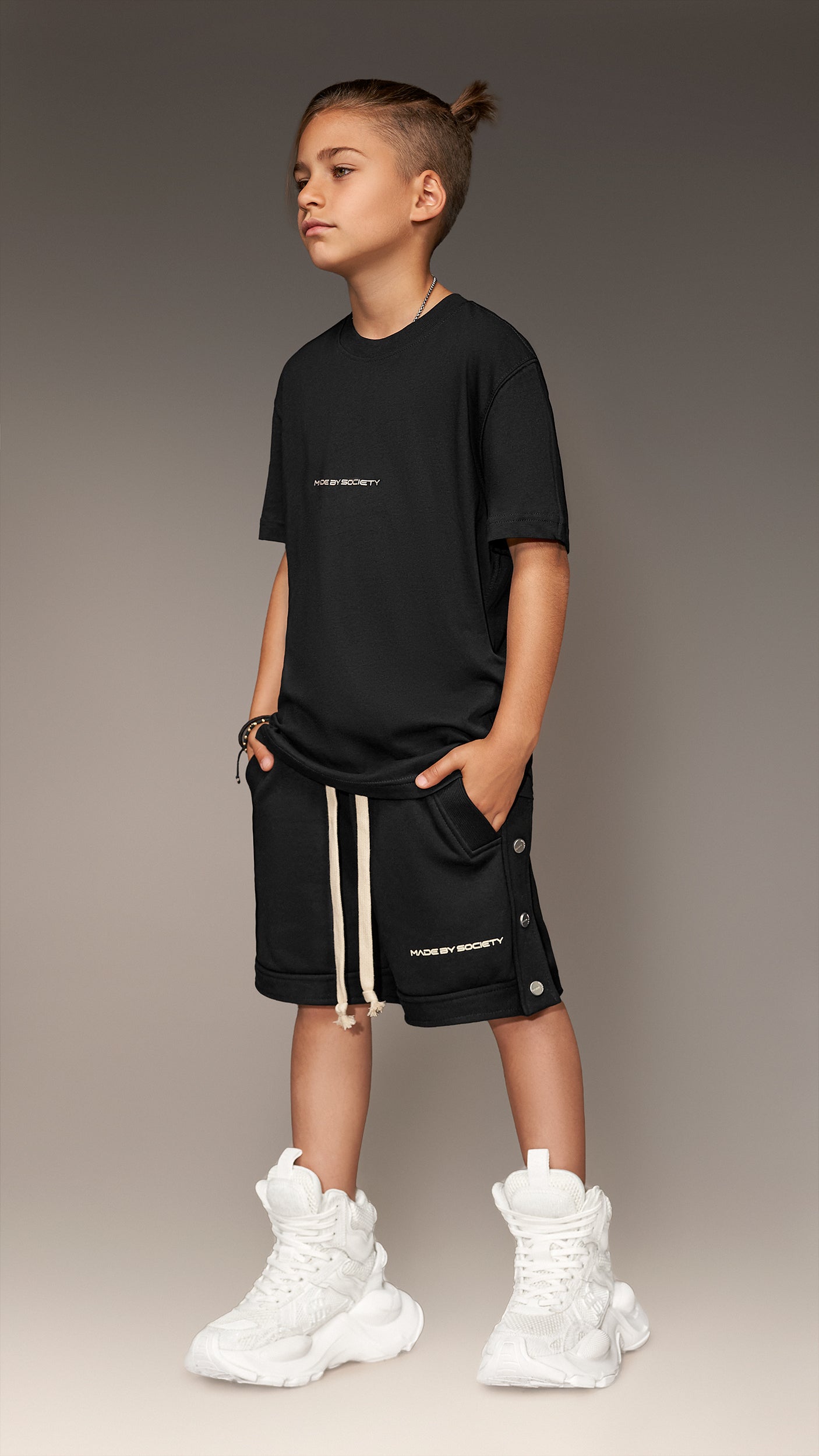 Bermude cu capse - B36522