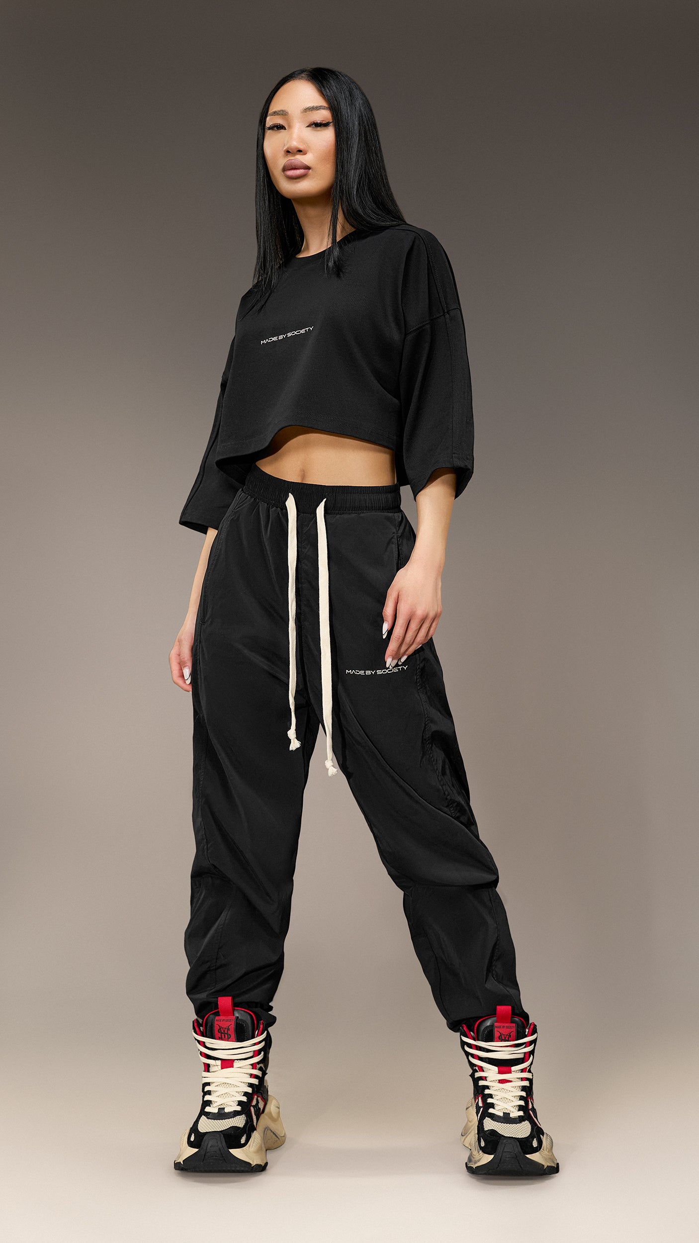 Tricou Crop MADE BY SOCIETY – T26224