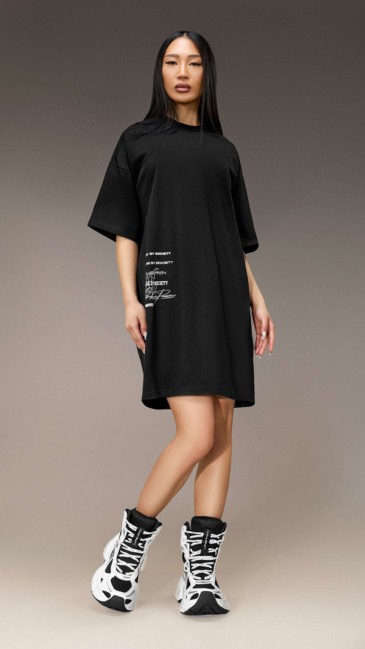 Оversize рокля Made by Society - D26134