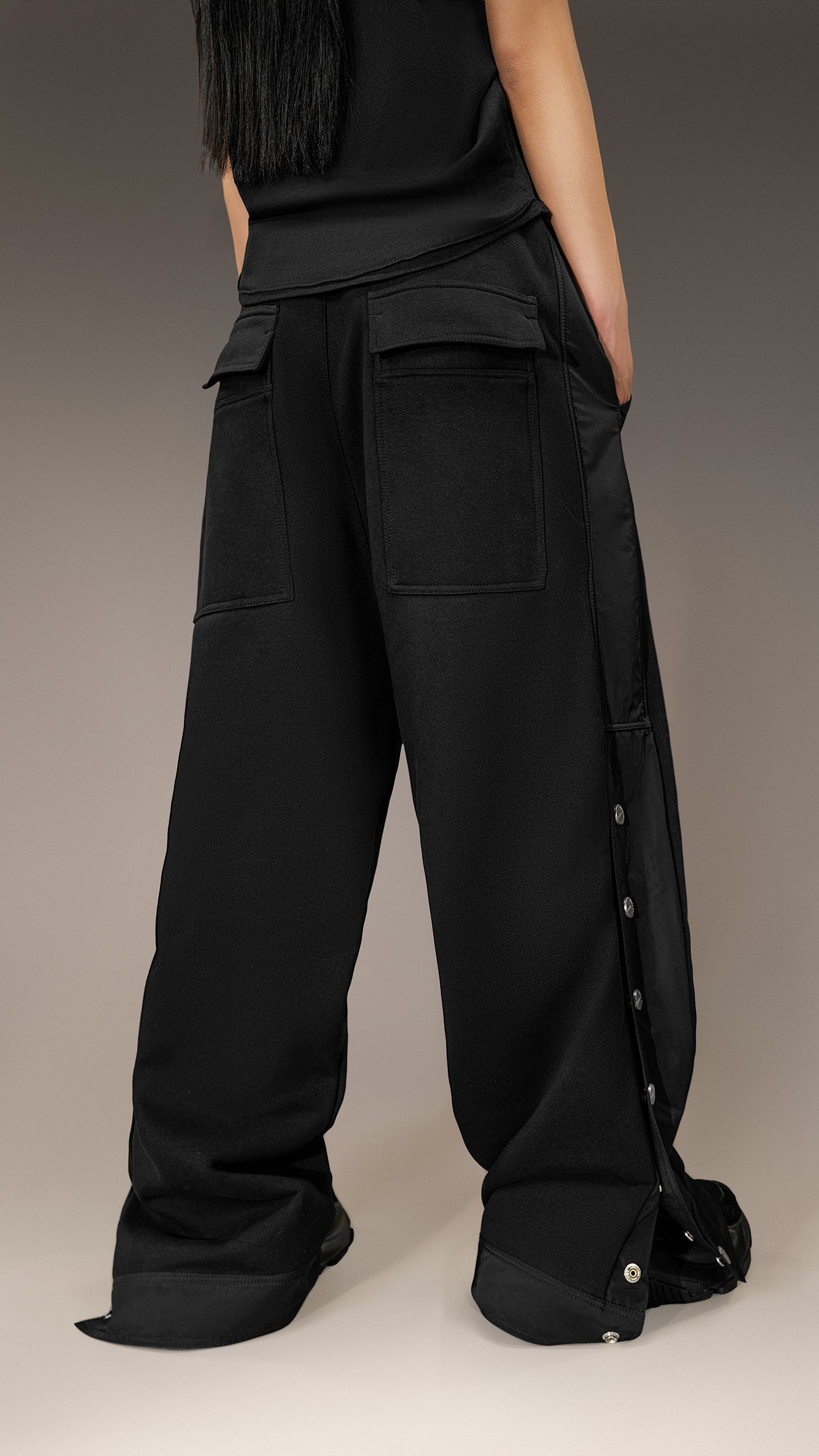 Pantaloni cu capse Made By Society - P26037