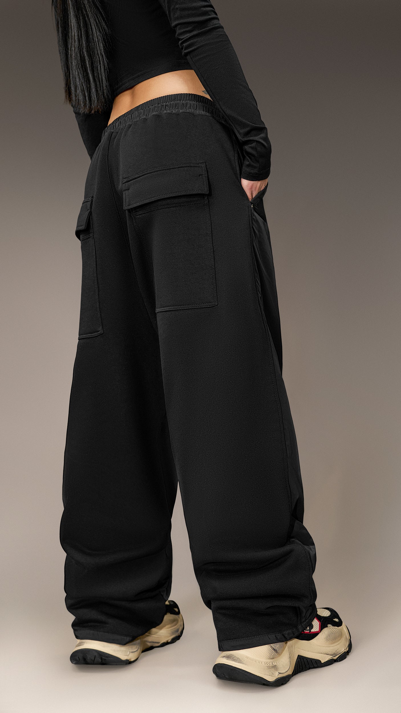 Pantaloni Oversized Made By Society – P26045