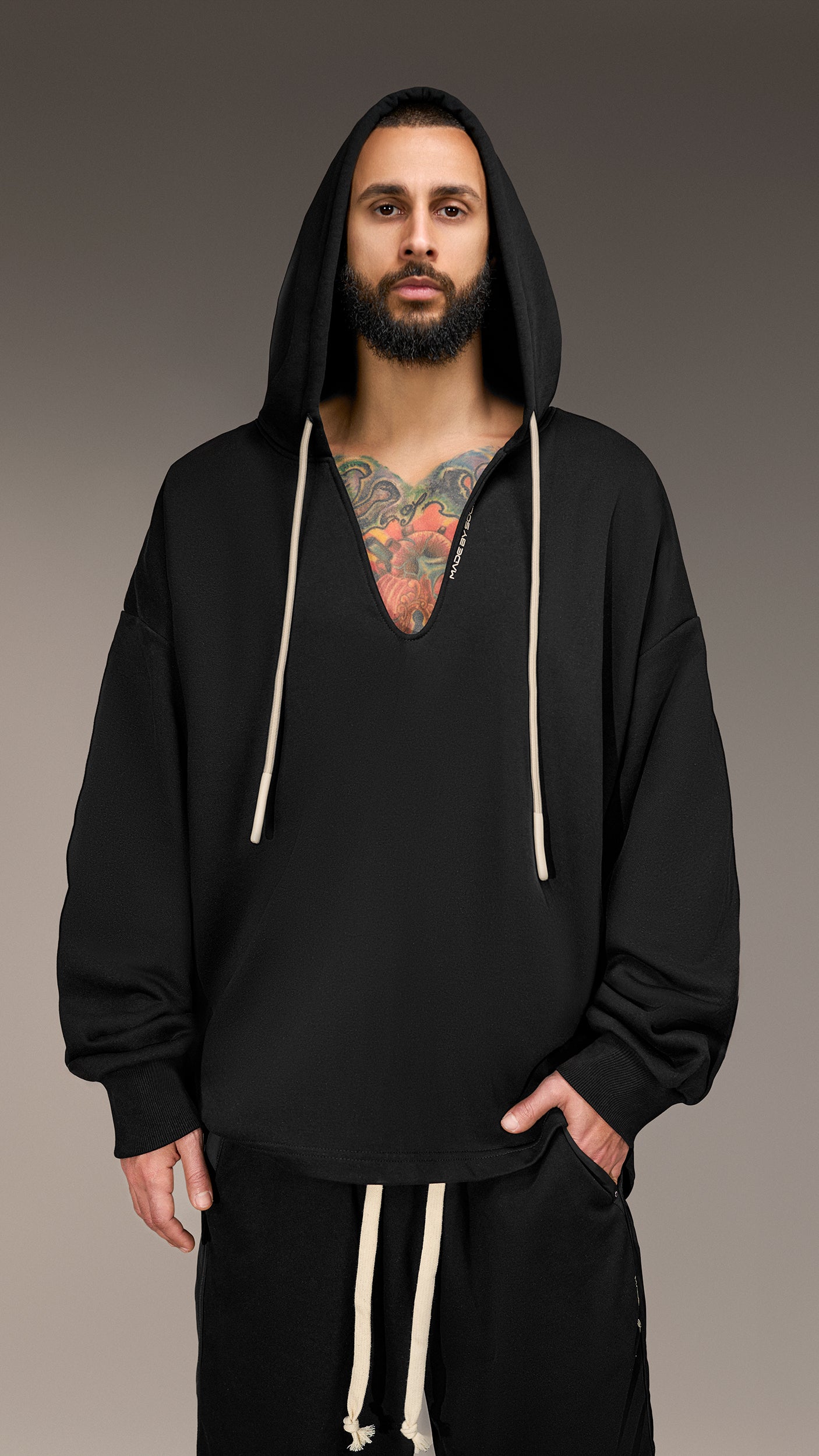 Oversized худи Made by Society - H16165