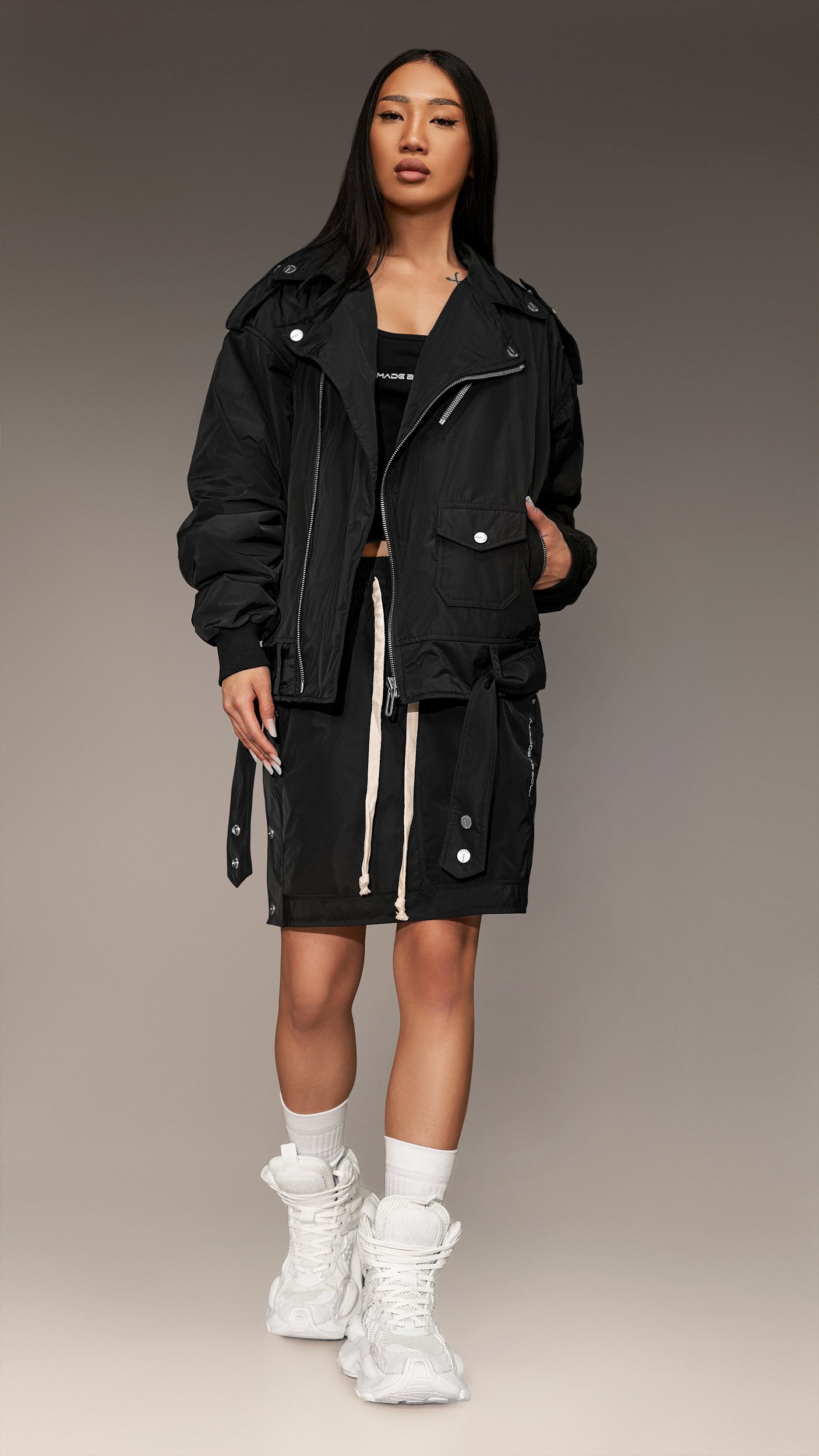 Jachetă bomber Made by Society - J25137