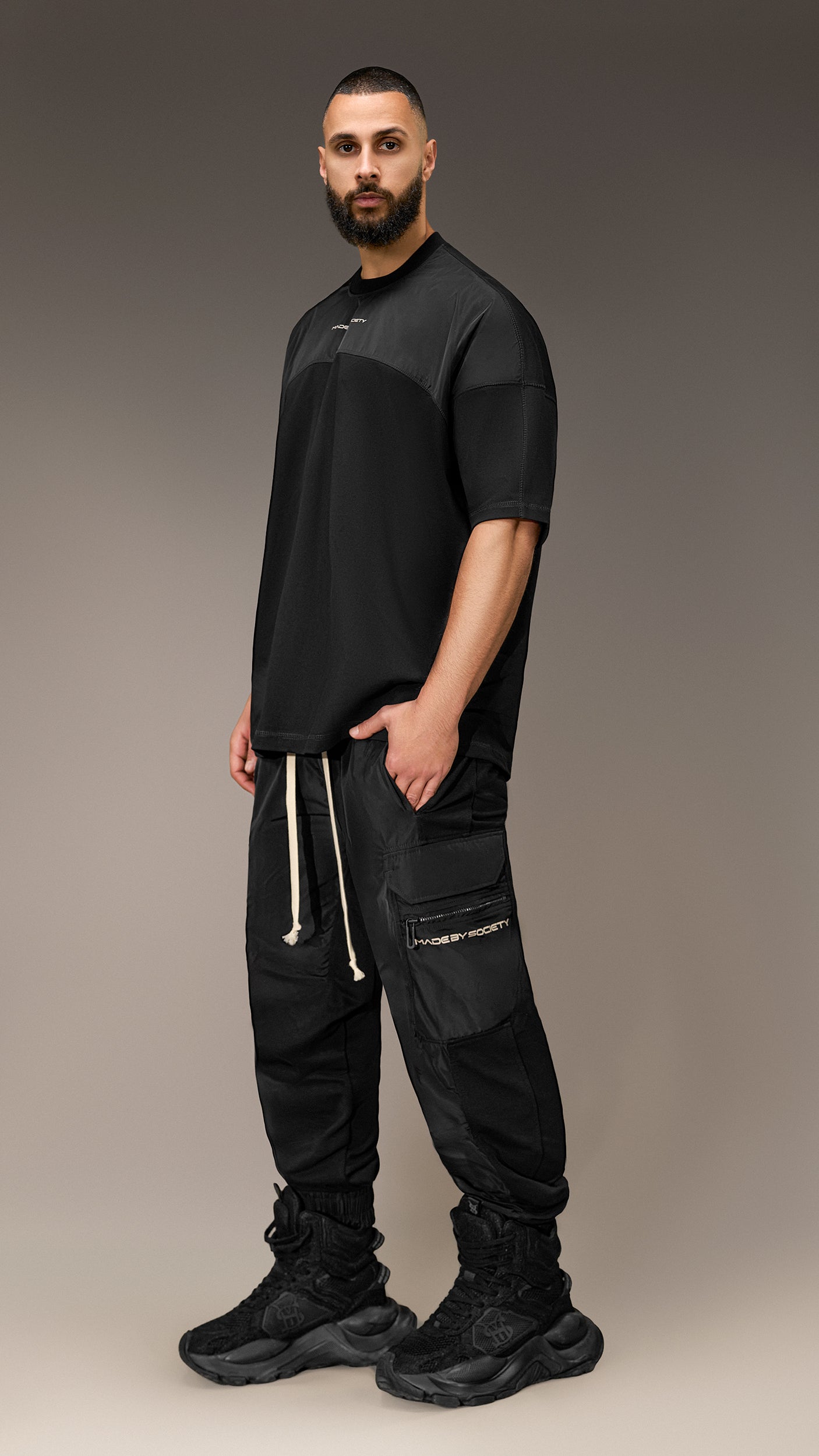 Pantaloni Cargo Made by Society – P16126