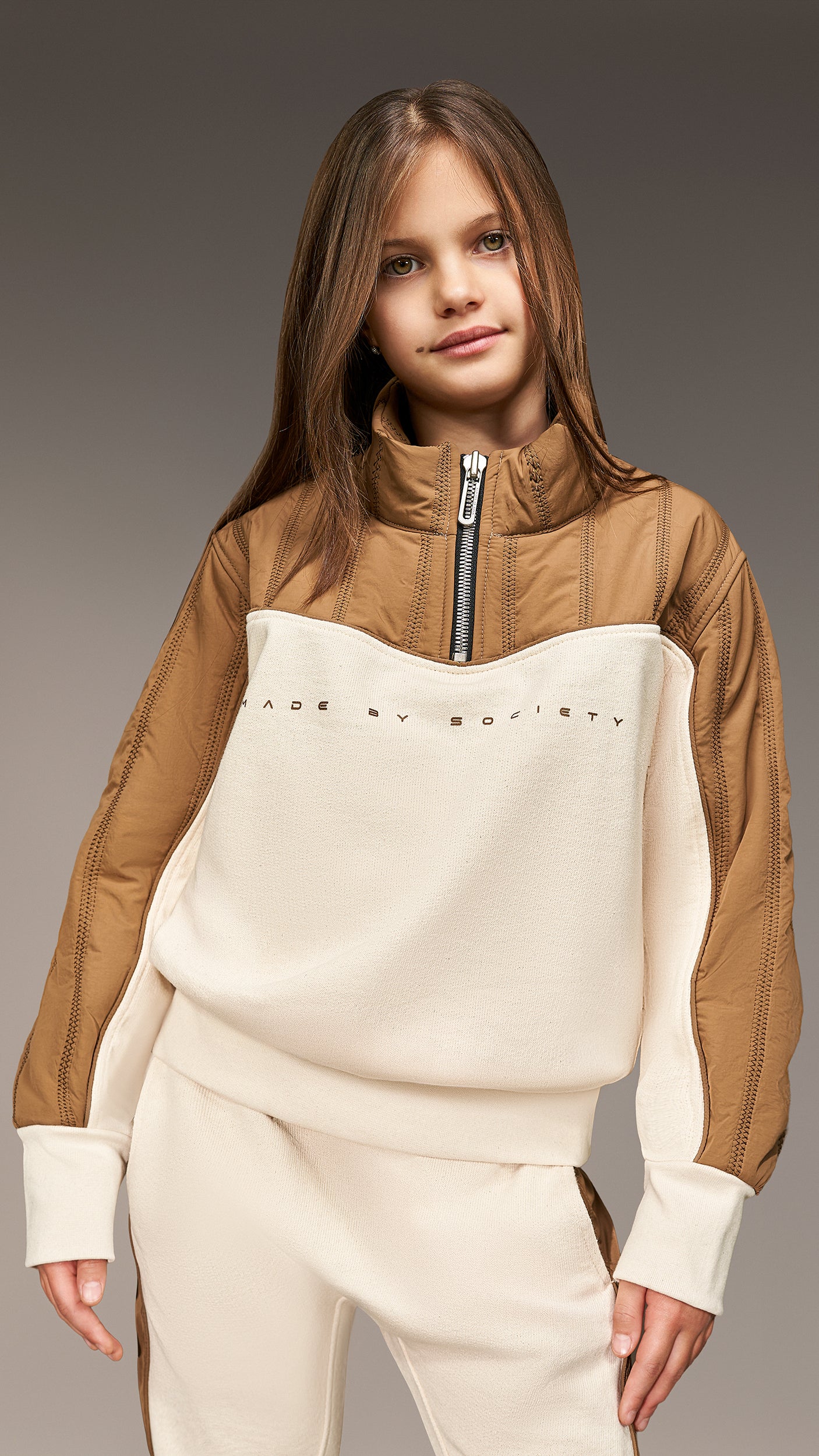 Детски суитшърт Made by Society - H36864