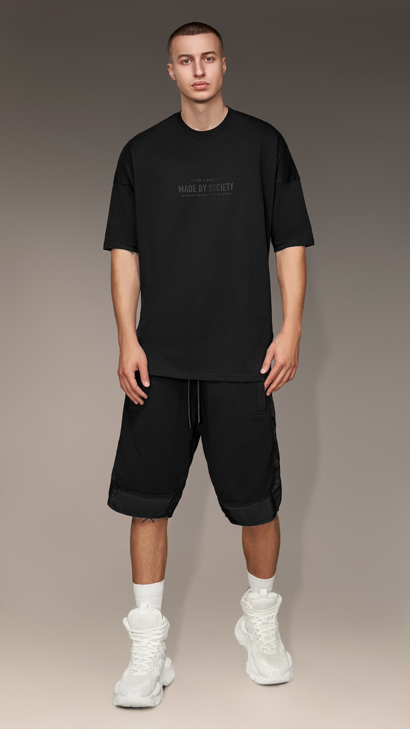 BRANDED BAND SHORTS - B15477