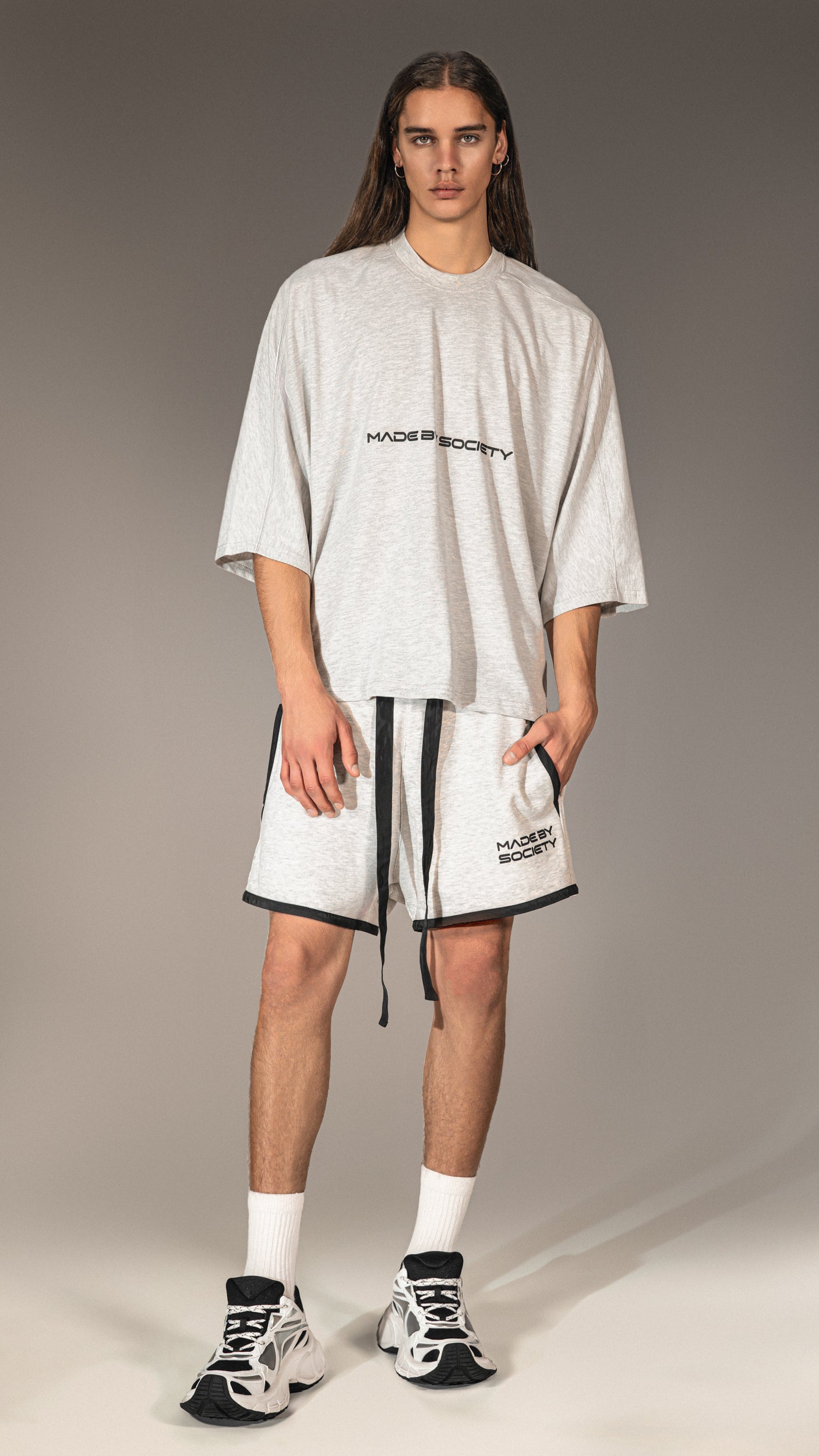 Бермуди Made by Society Relaxed Fit - B15635