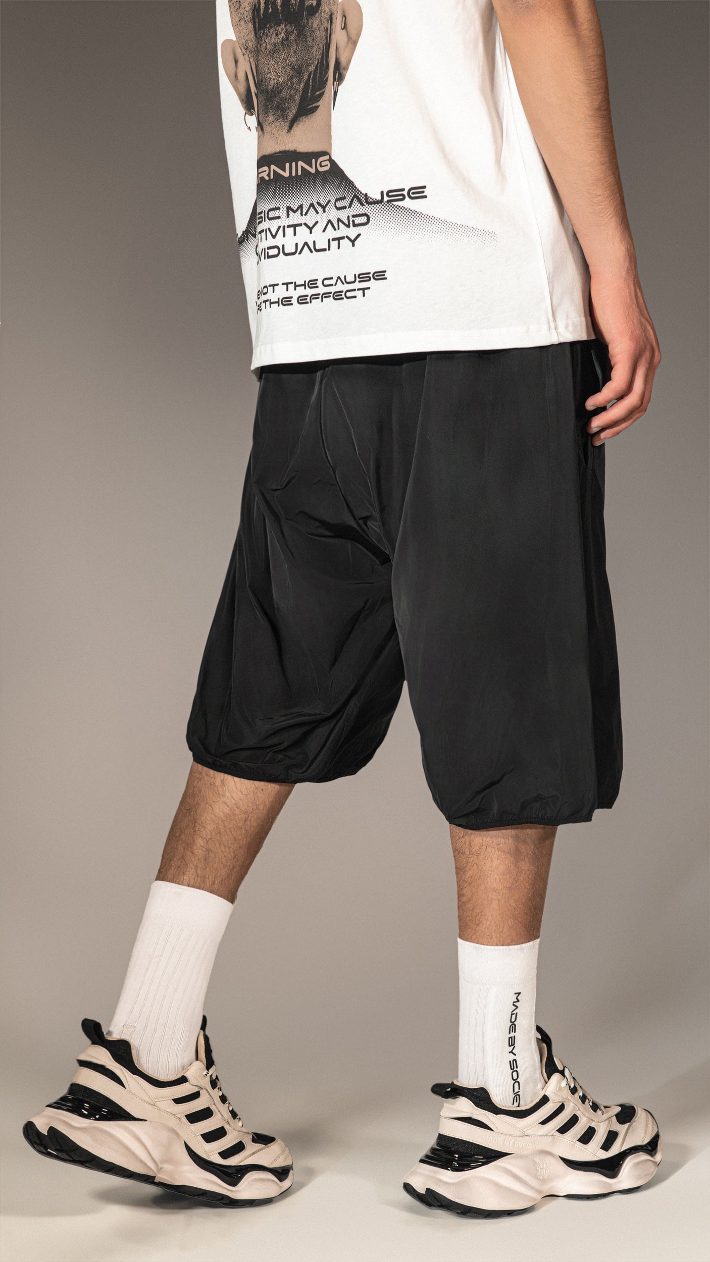 Къси панталони Casual „Made by Society” - B15613