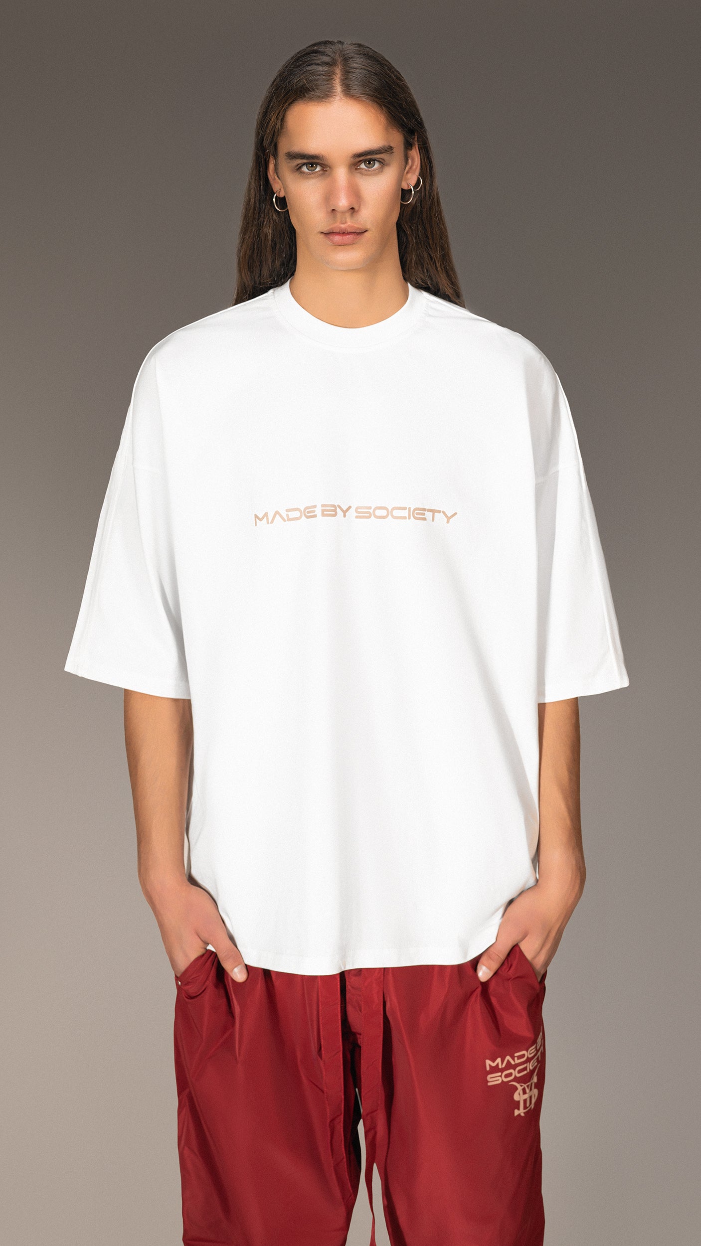 Превъзходно широка блуза Made by society - T15772