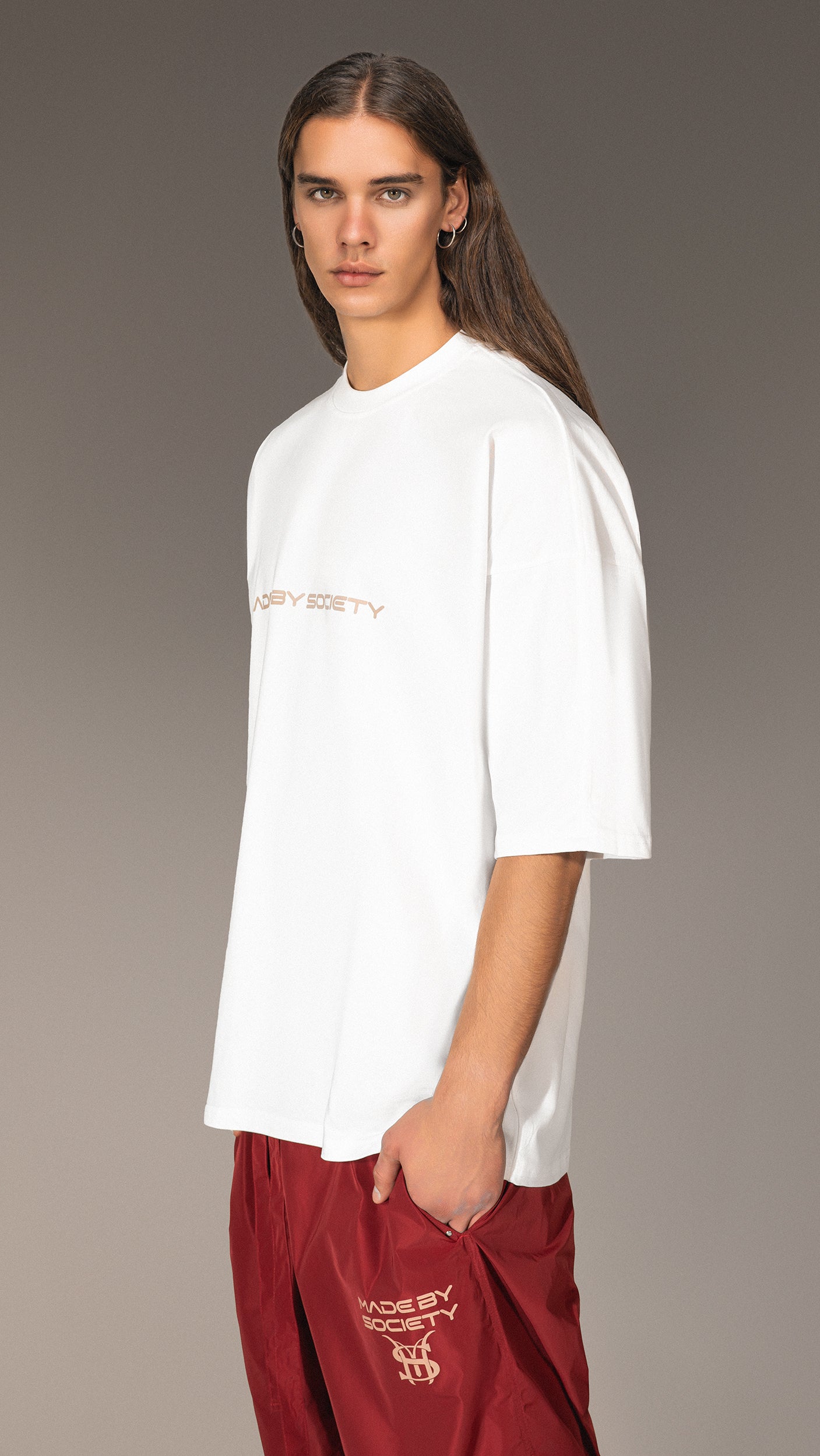 Превъзходно широка блуза Made by society - T15772