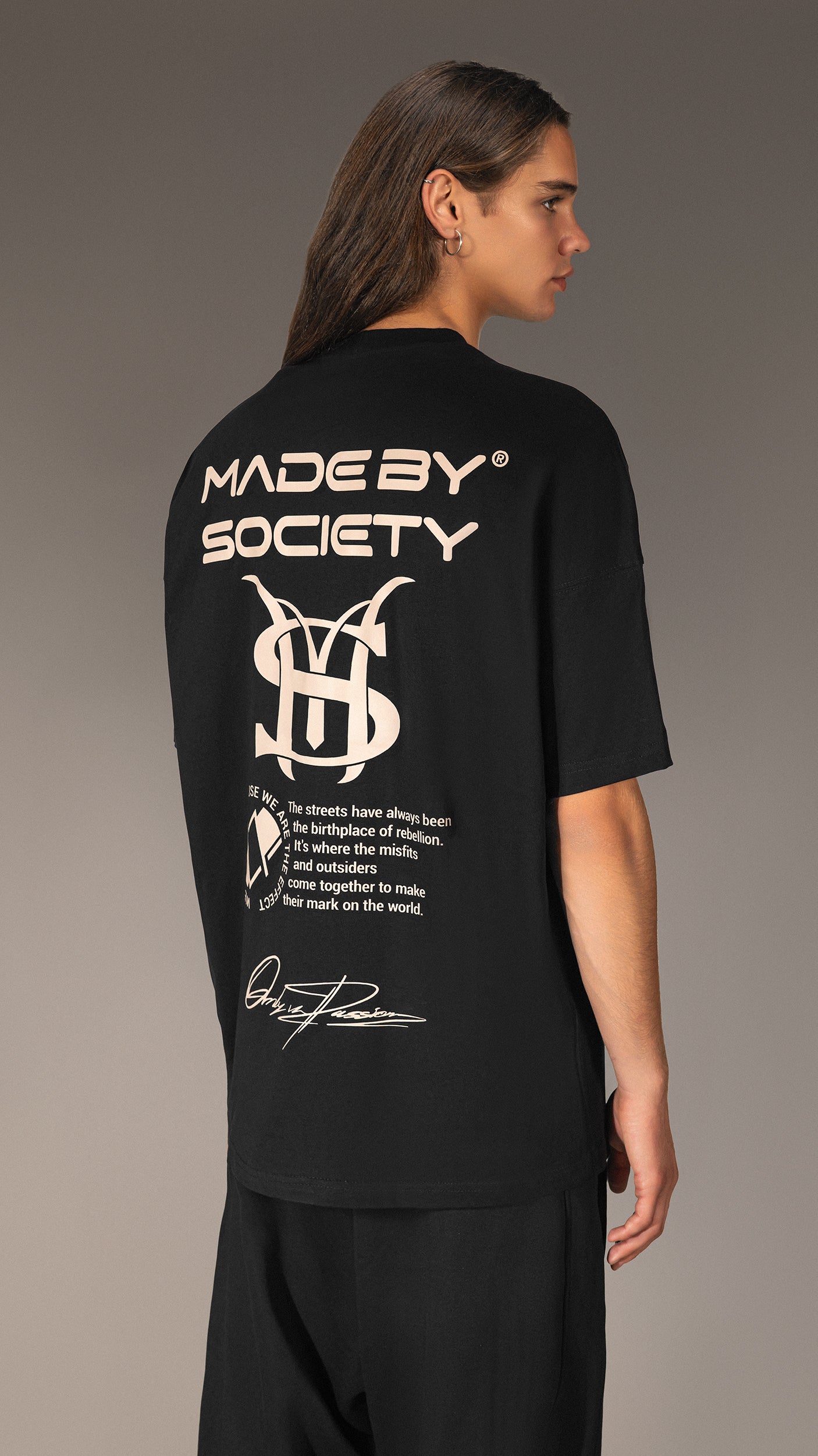 Урбанистична тениска Made by Society - T15689