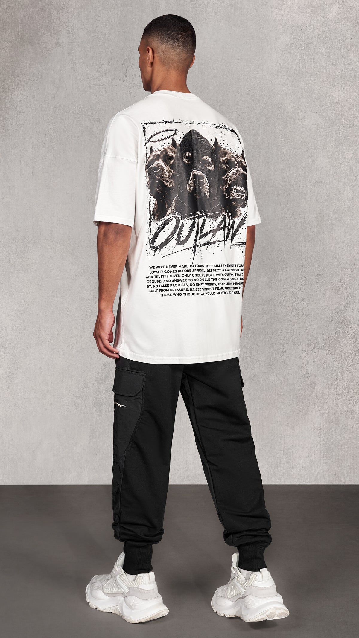Tricou Outlaw White - T18051