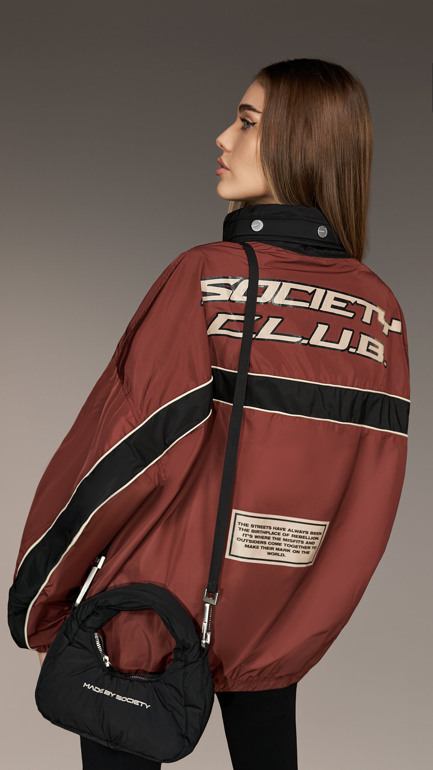 Худи Бъргънди Херитидж Флоу