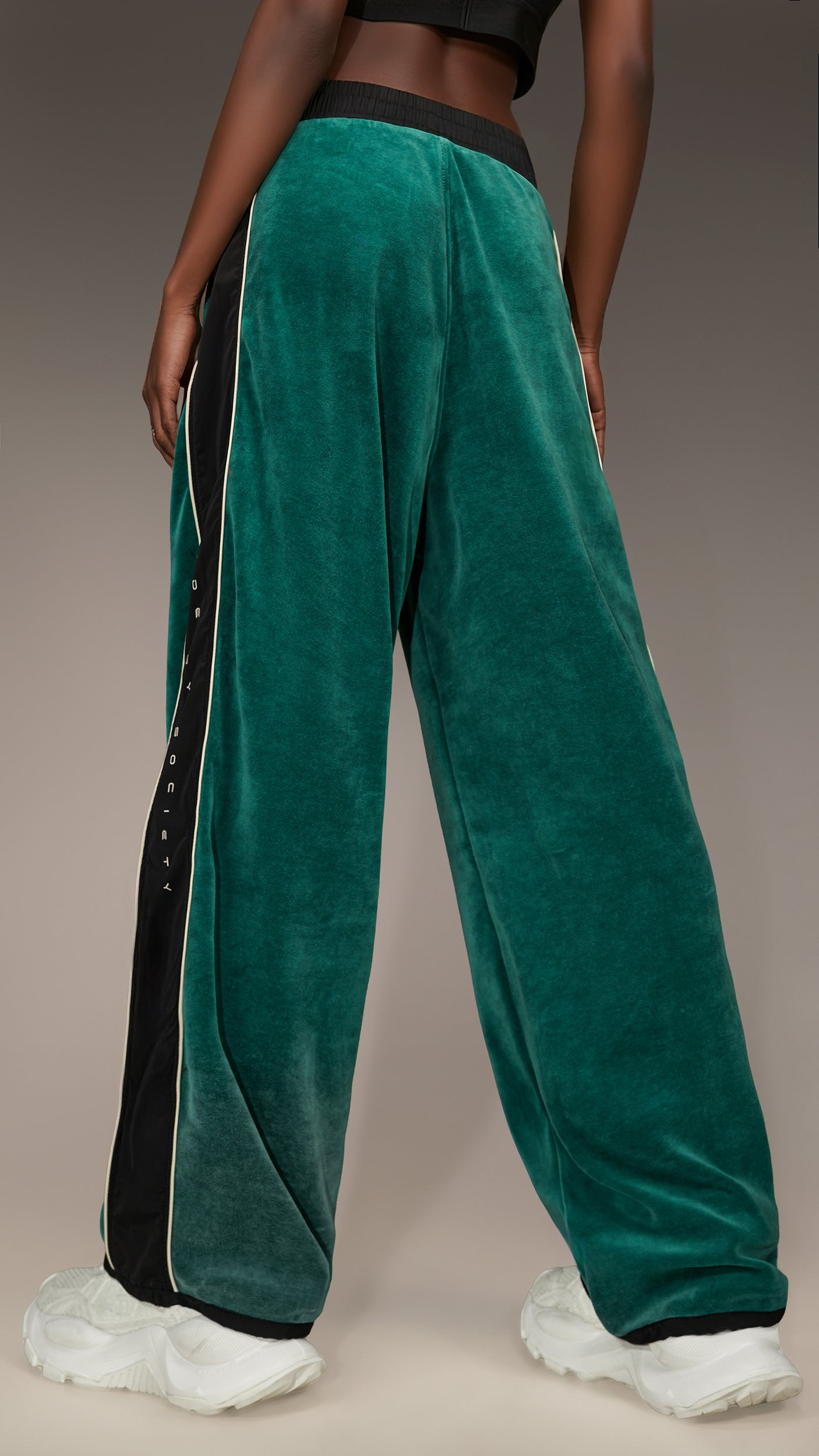 Брюки Emerald Velvet Flow