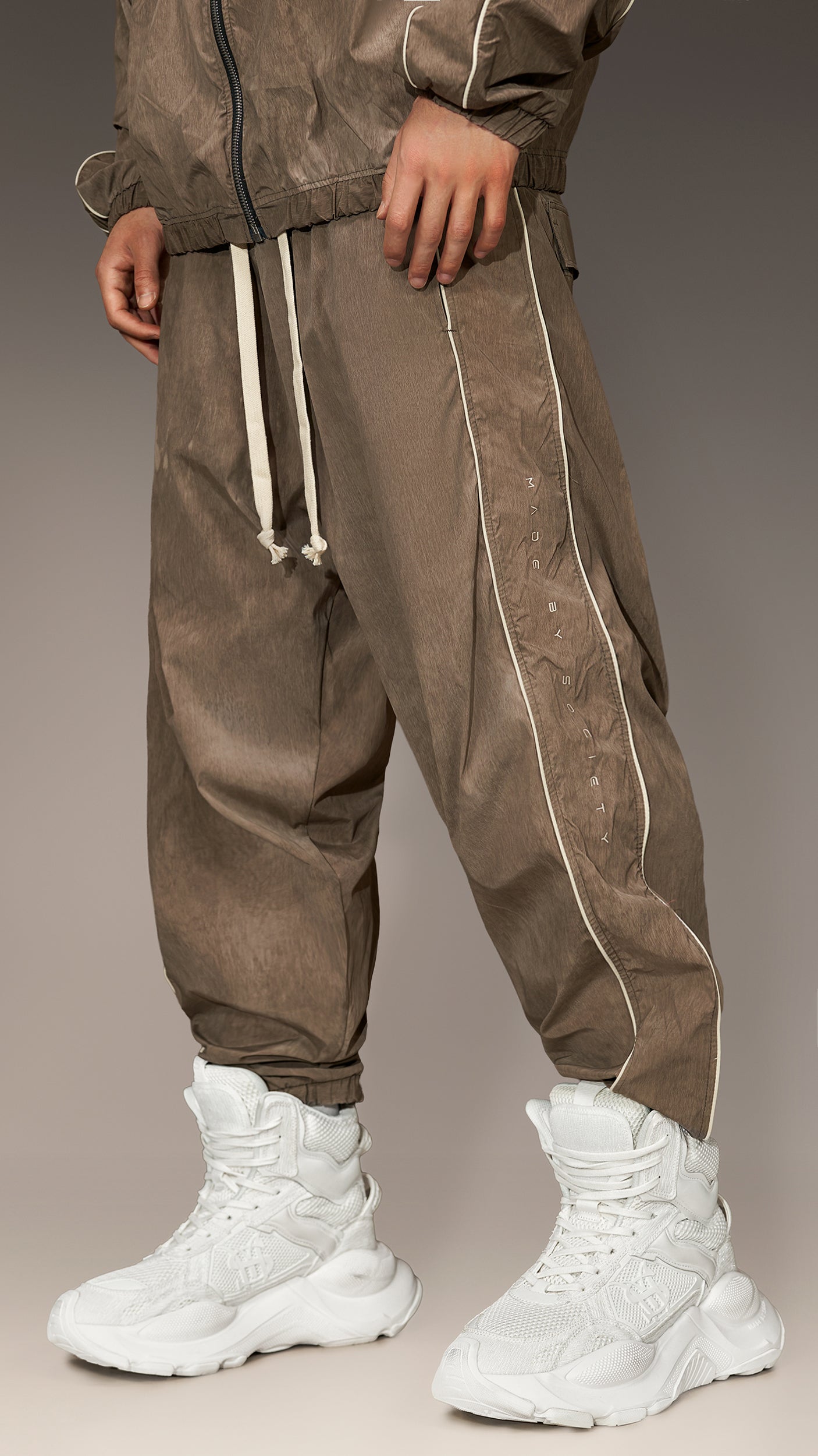 Pantaloni Duo Texture Track - P17136