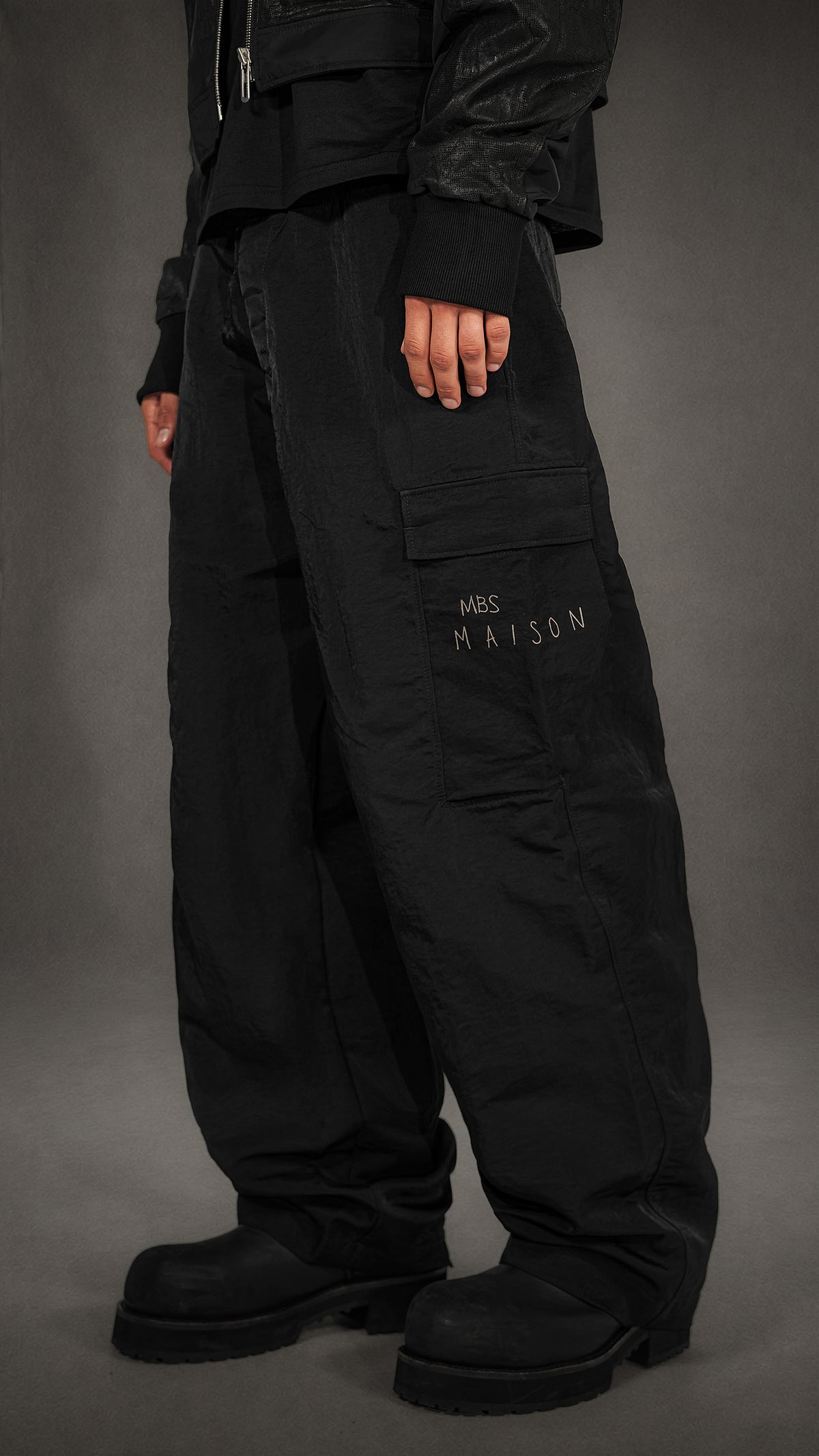Панталони WIDE LEG - P17741
