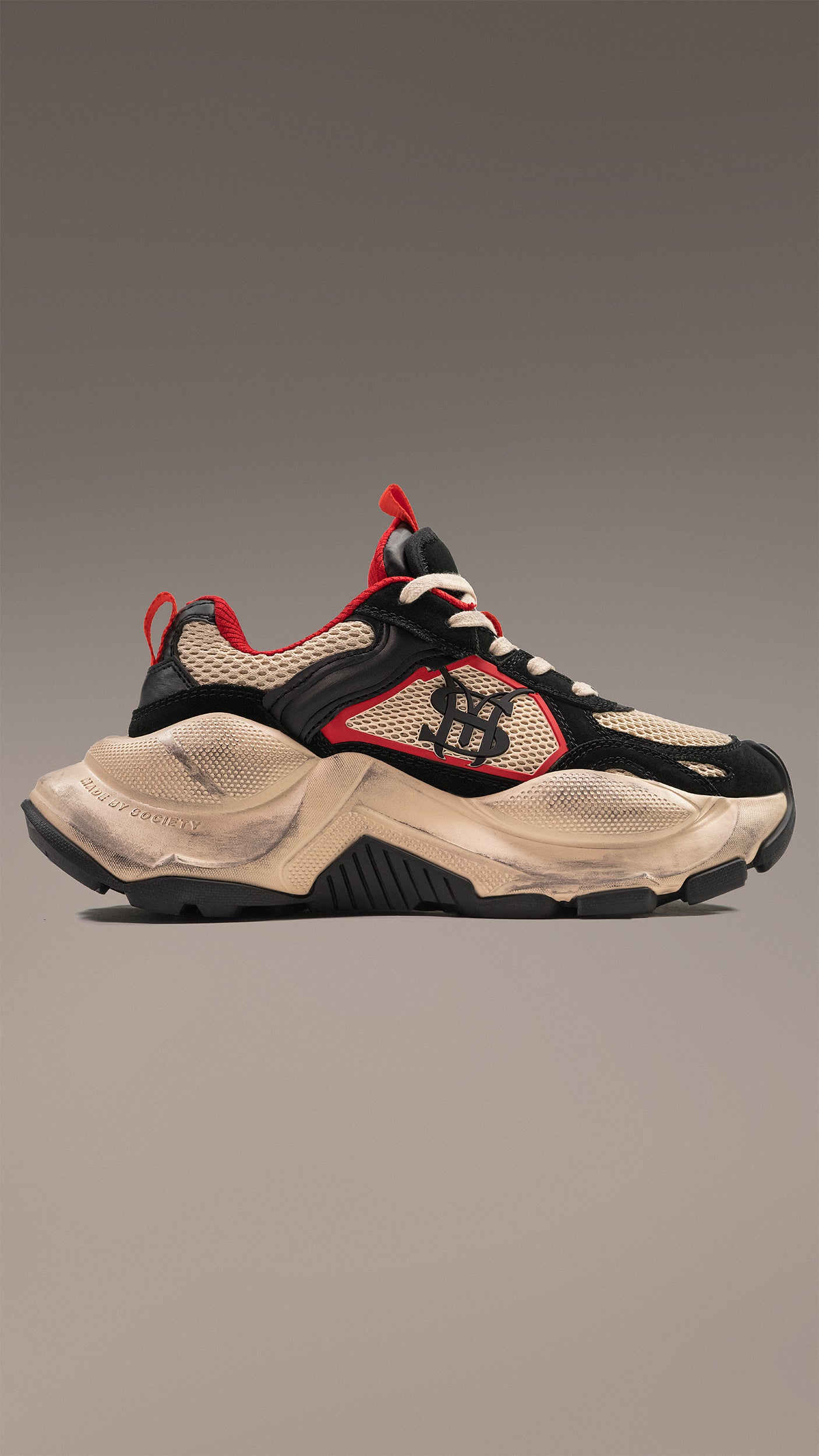 MBS 03 BEIGE RED M - I15930