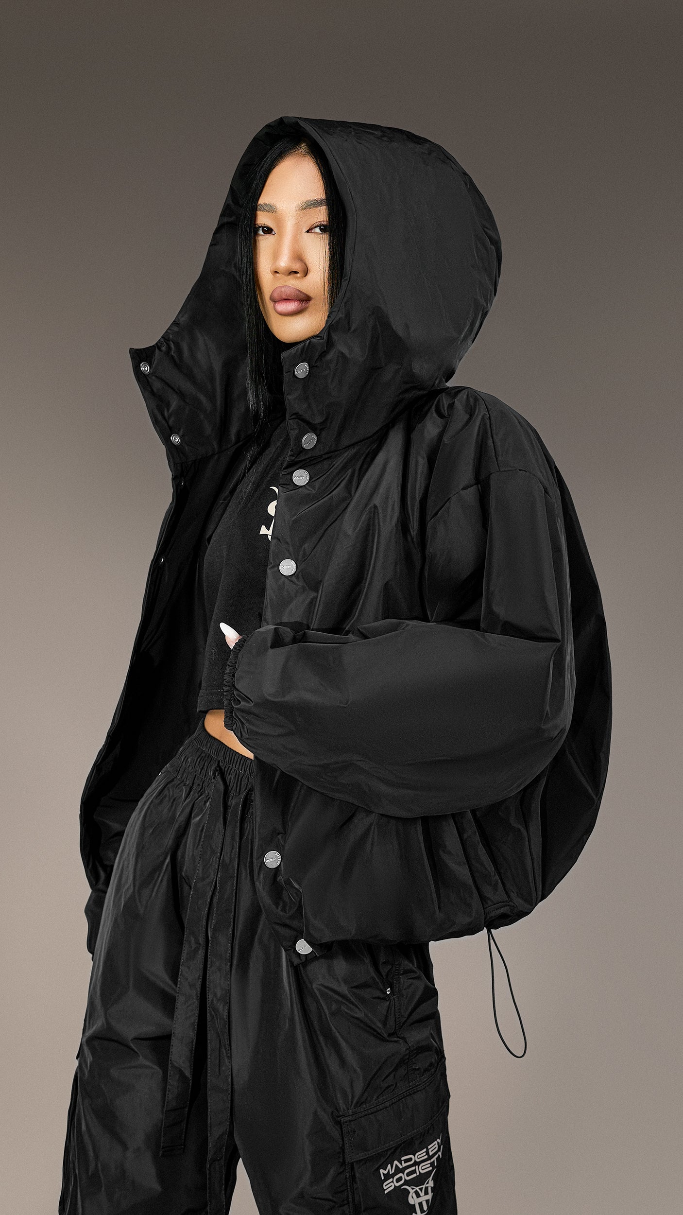 Jachetă Oversized "Made By Society" - J25967