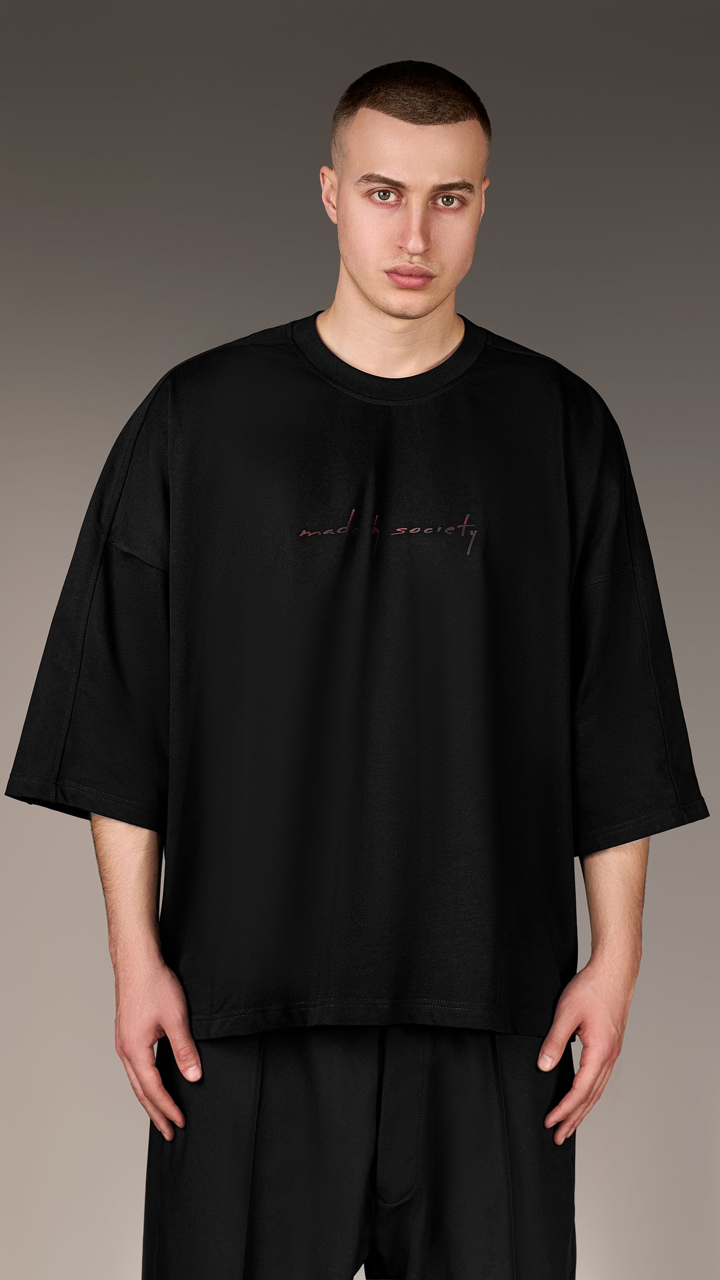 Тениска Society Boxy - T17211