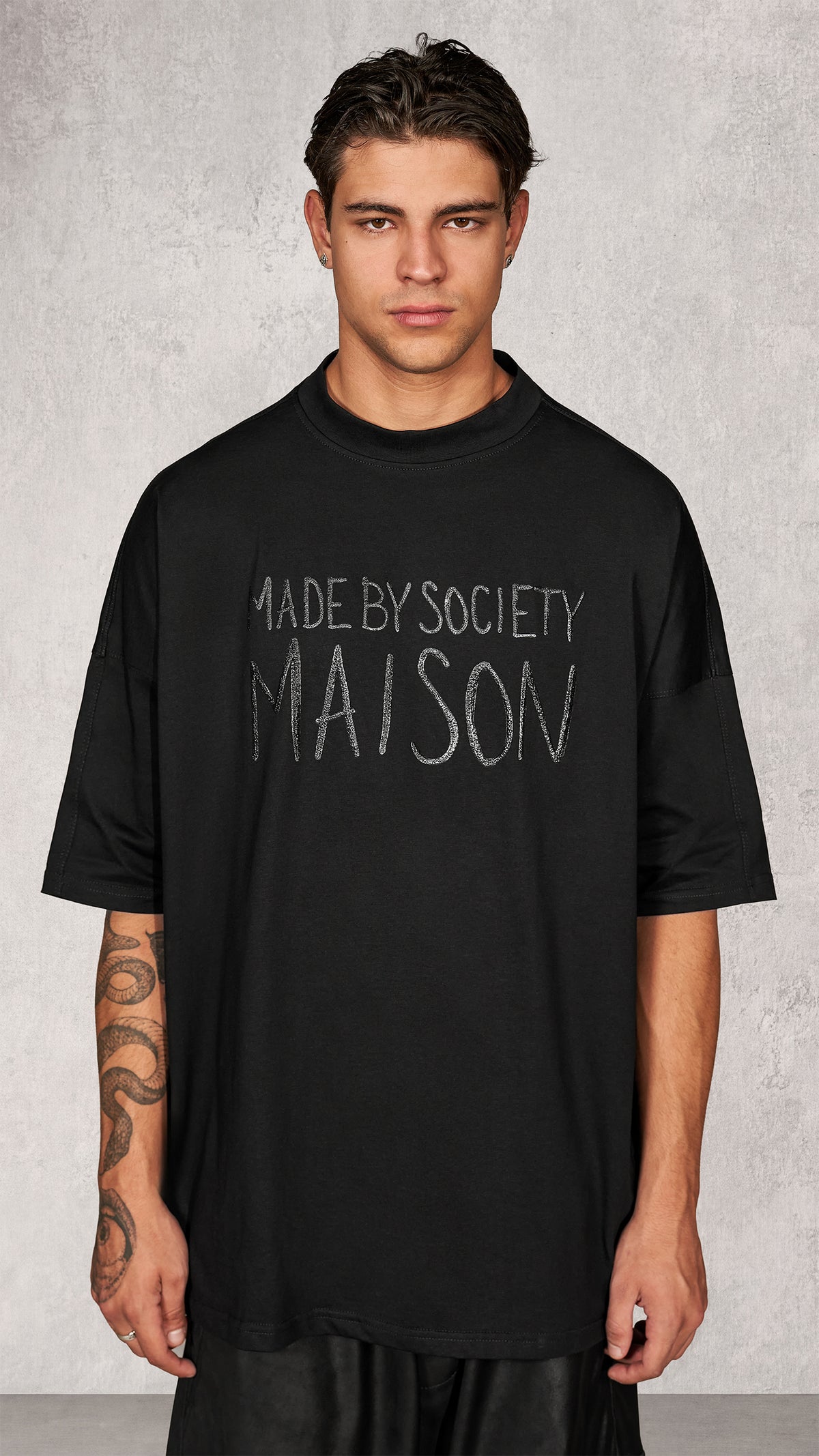 Тениска Script Maison - T17817