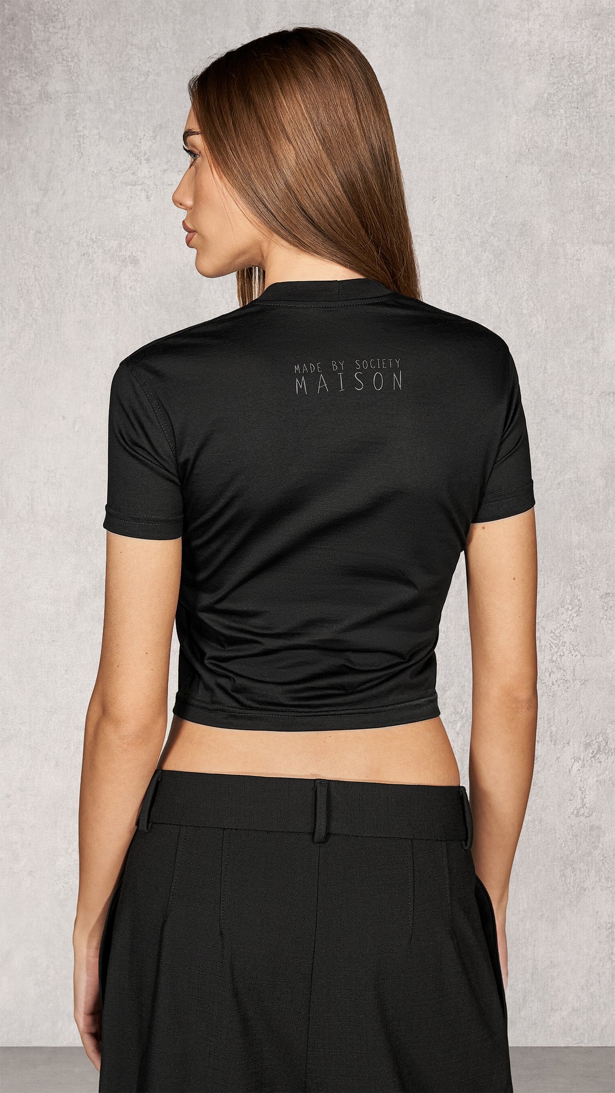 Tricou Contour Crop - T27857