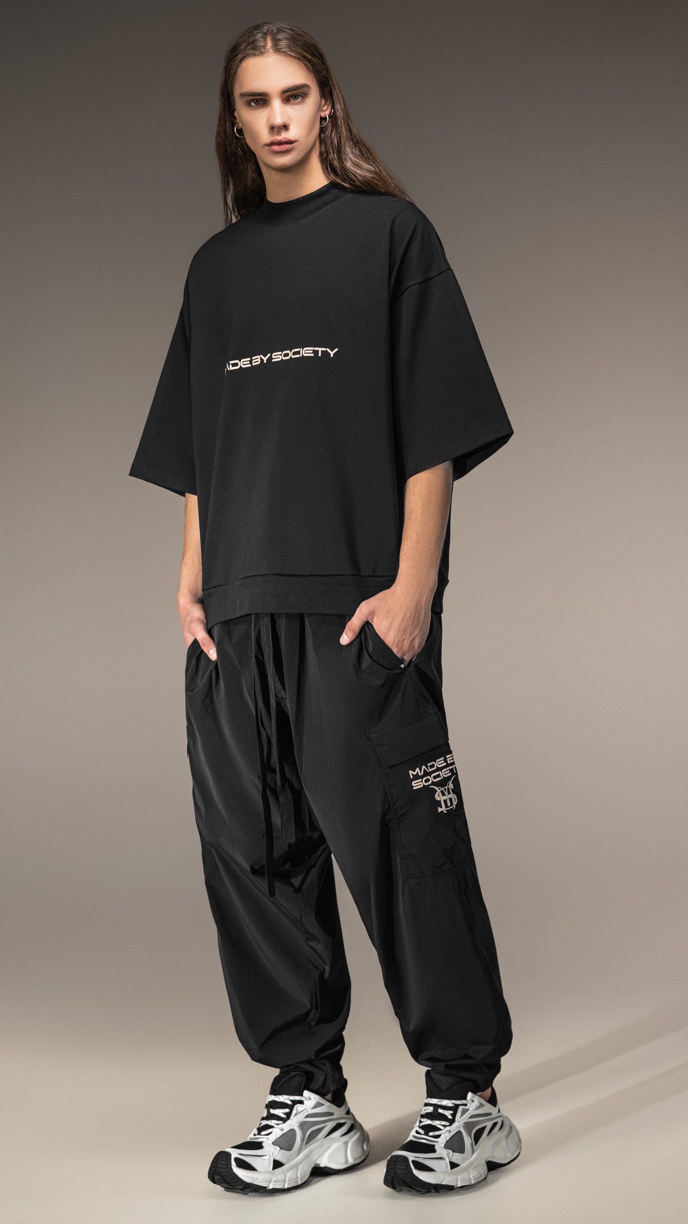Pantaloni Casual „Made by Society” - P15721