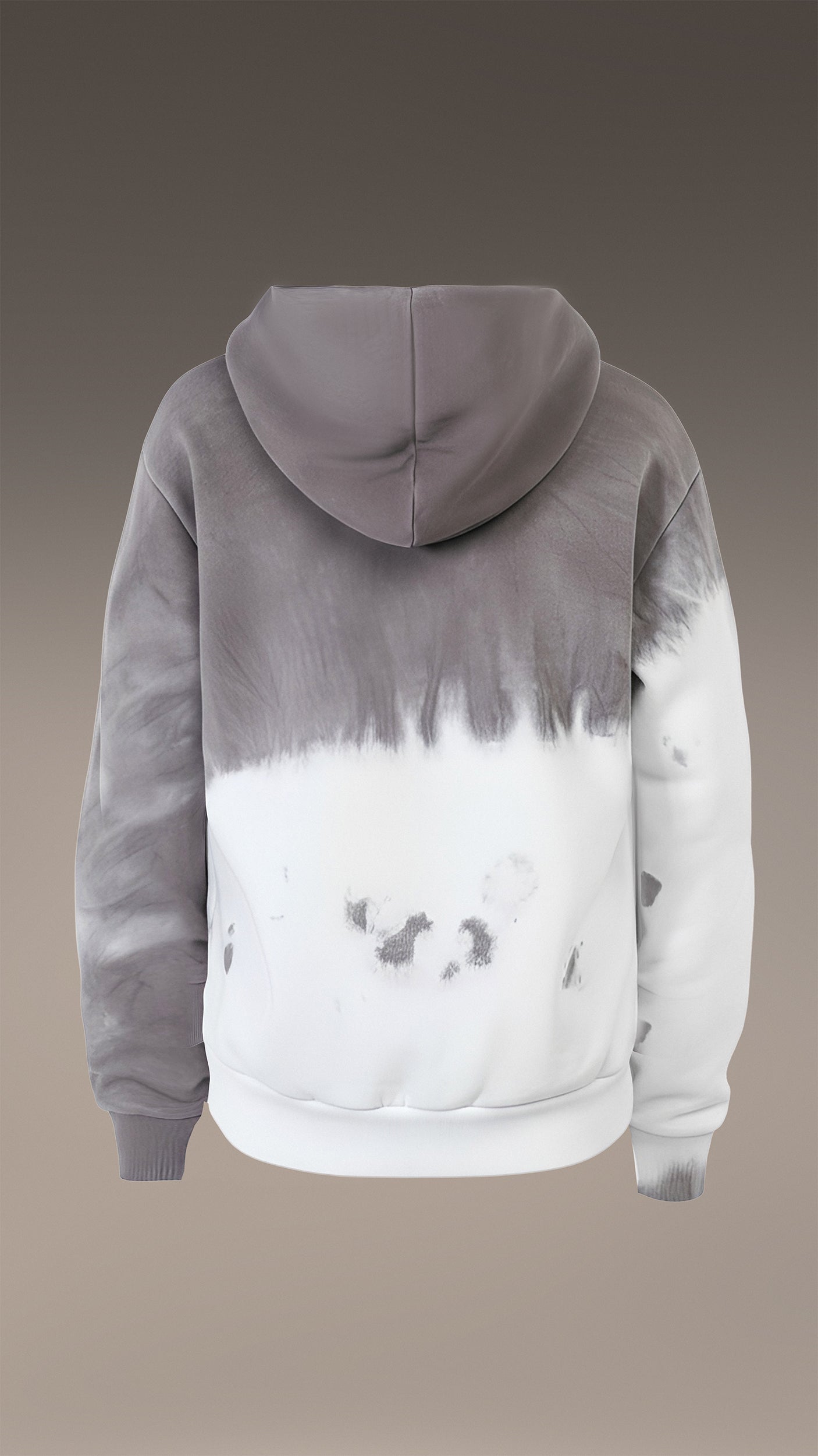 Суитшърт с изгорени линии - H33802