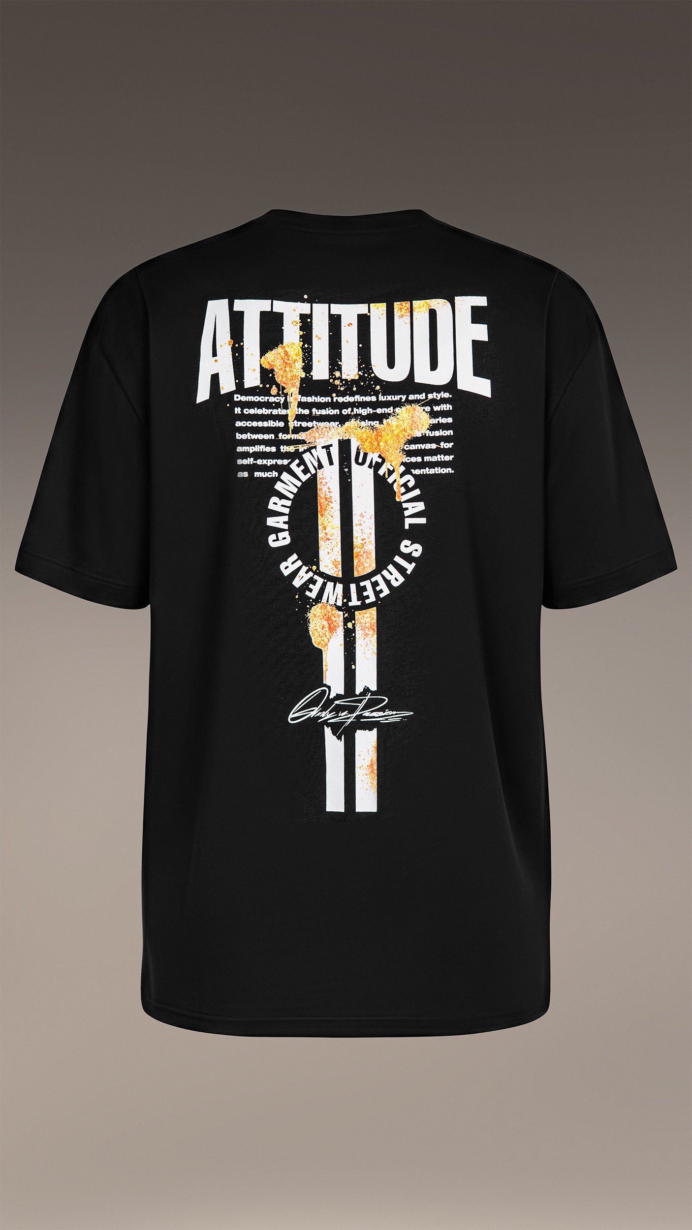 Tricou “Attitude / Made by Society” - T14868