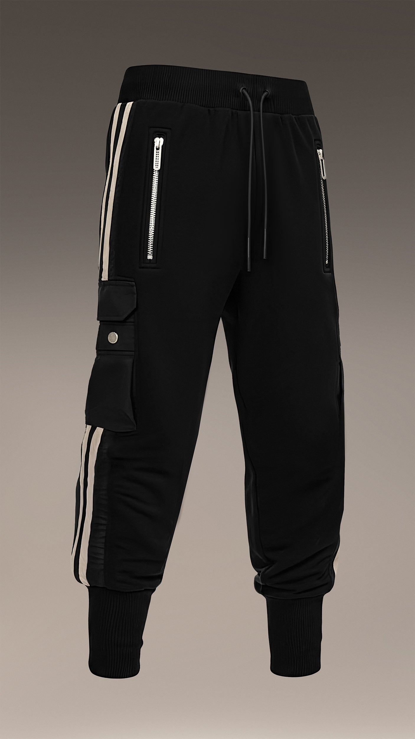 Vertical lines cargo pants - P13650