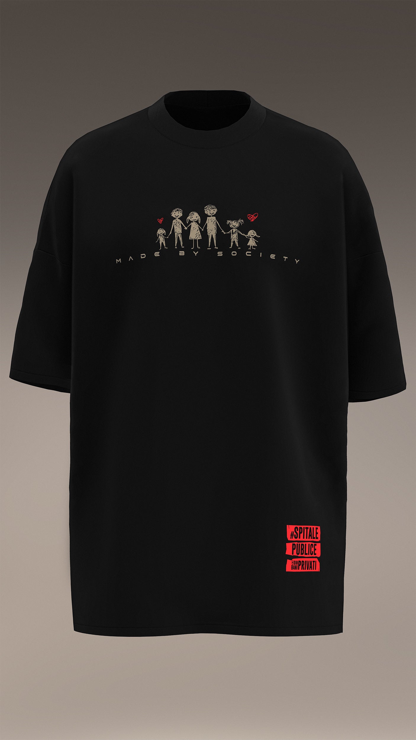 МЪЖКА ТЕНИСКА "ЛЮБОВ" - T16933