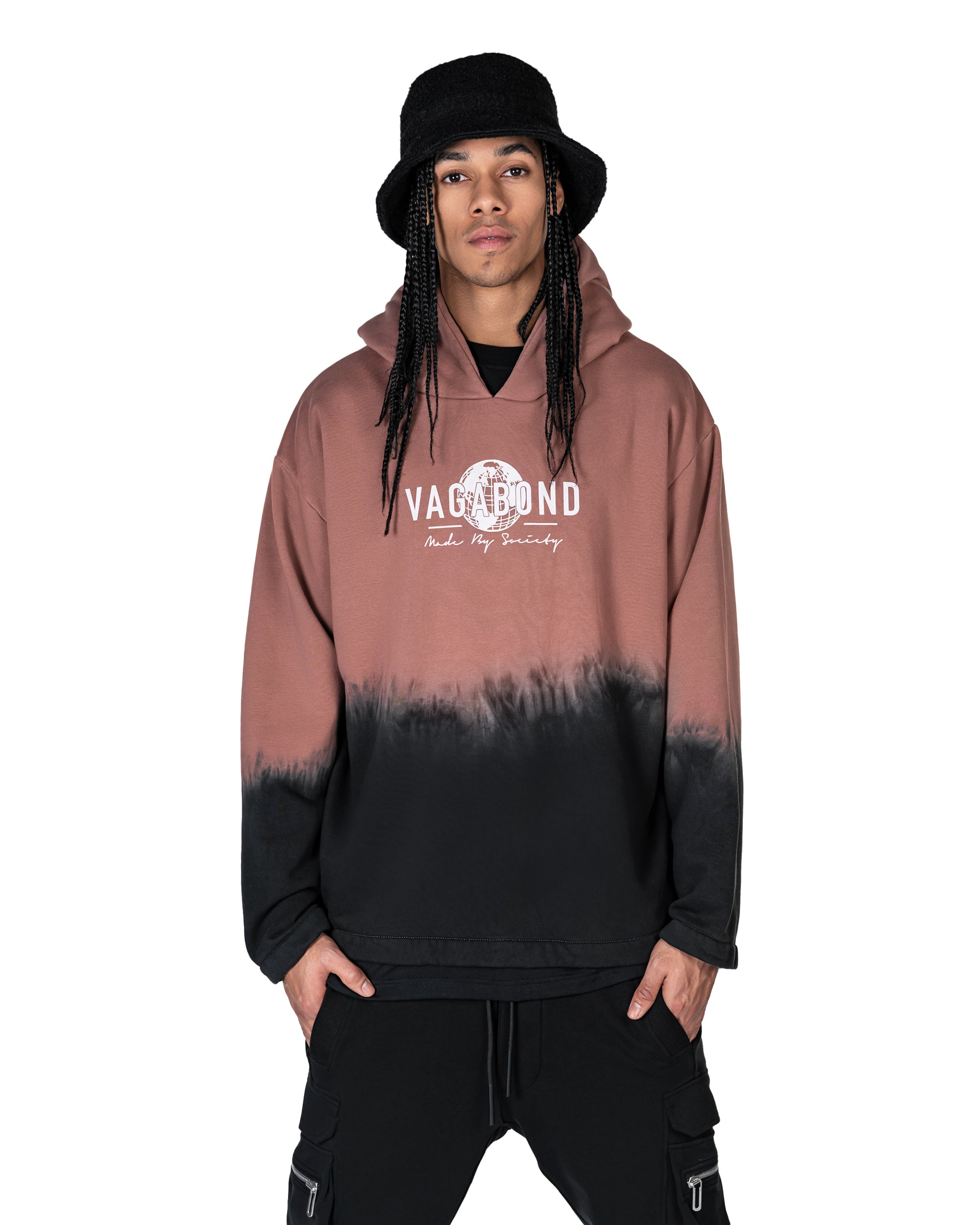 Burnt made by society hoodie - H12332