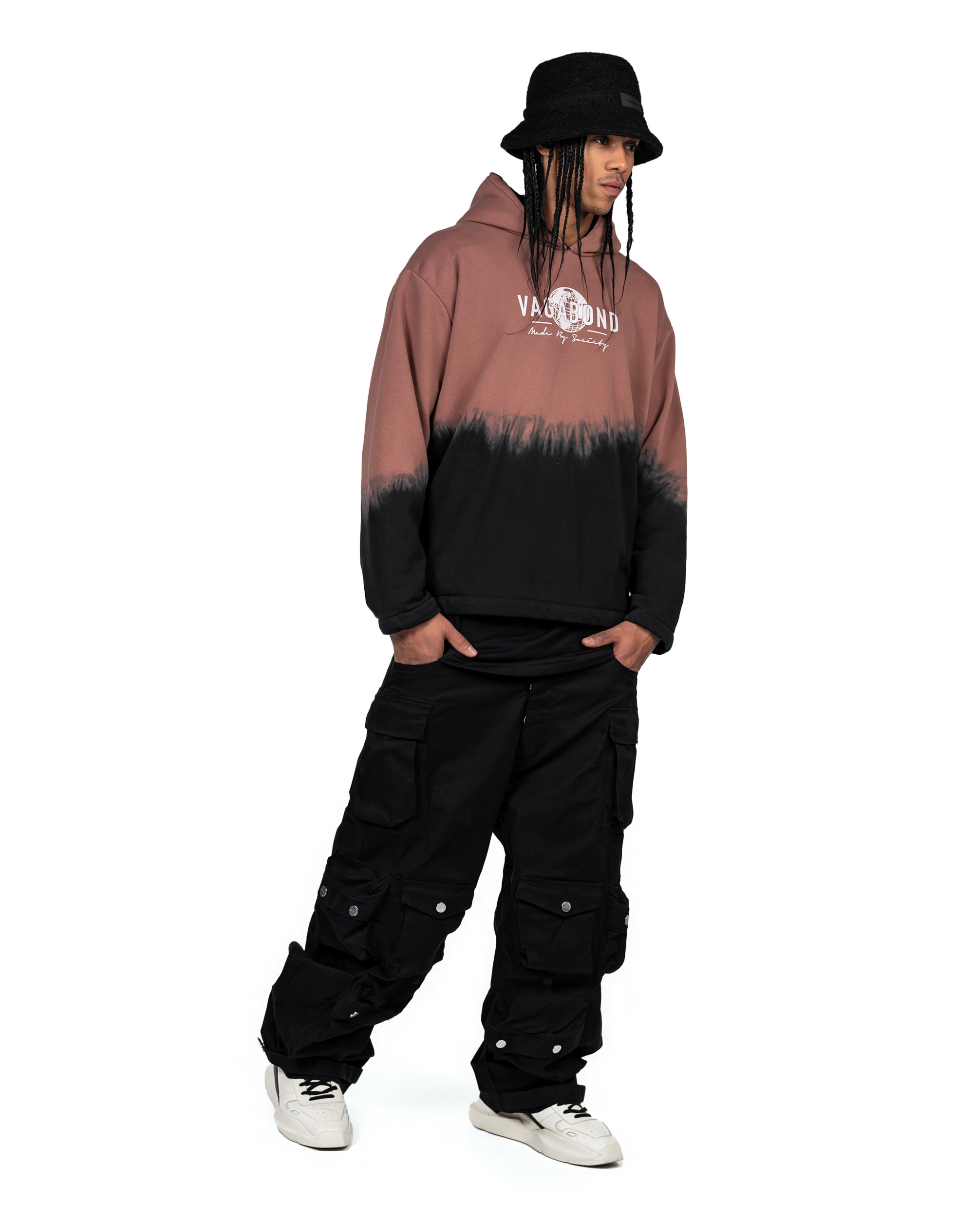 Burnt made by society hoodie - H12332