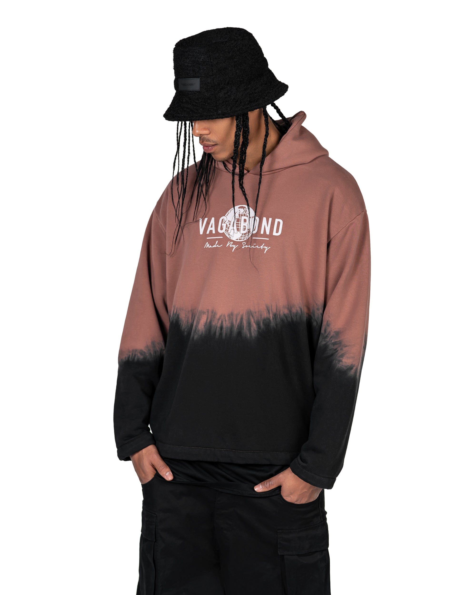 Burnt made by society hoodie - H12332