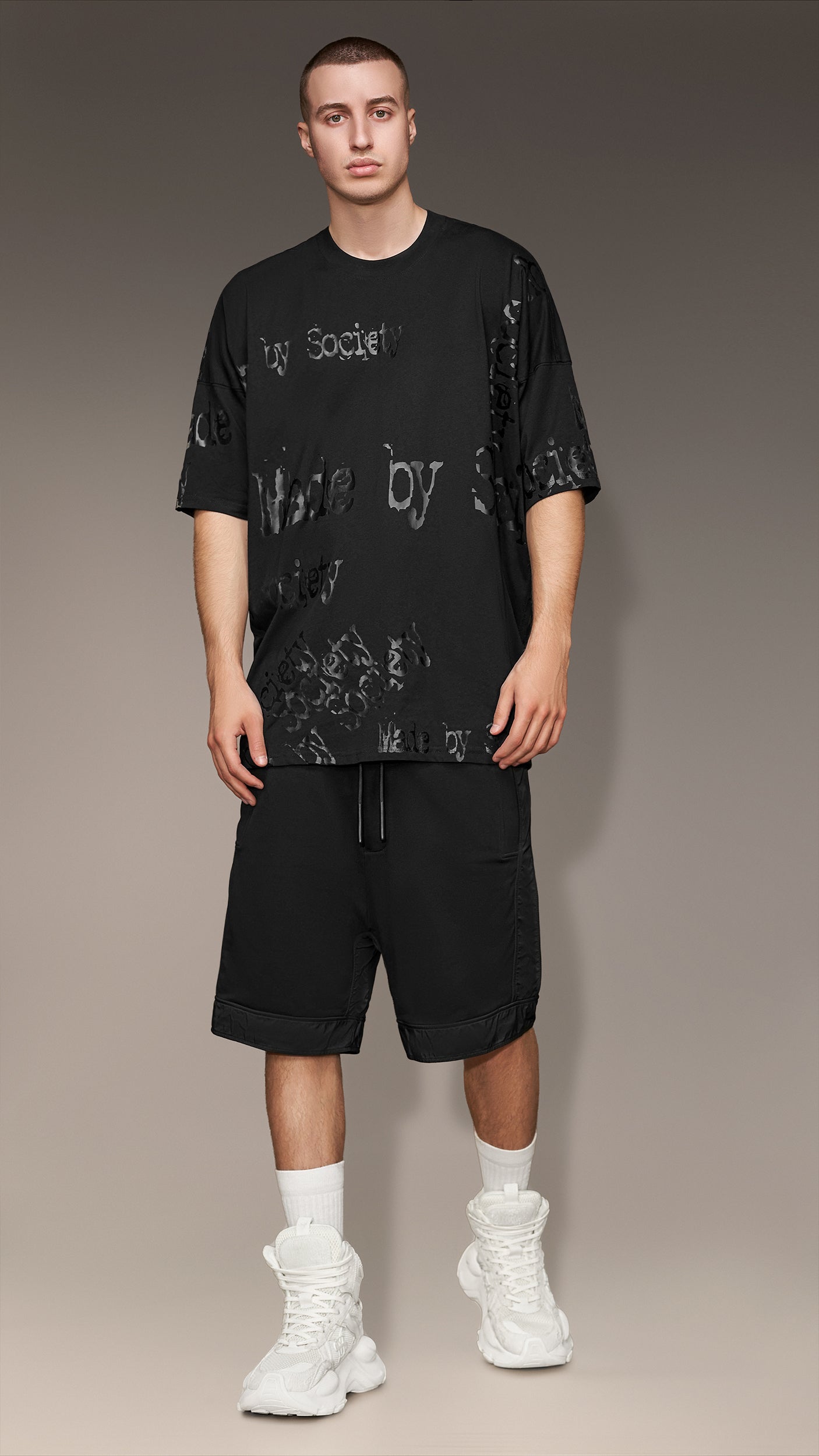 Branded Band Shorts - B15328