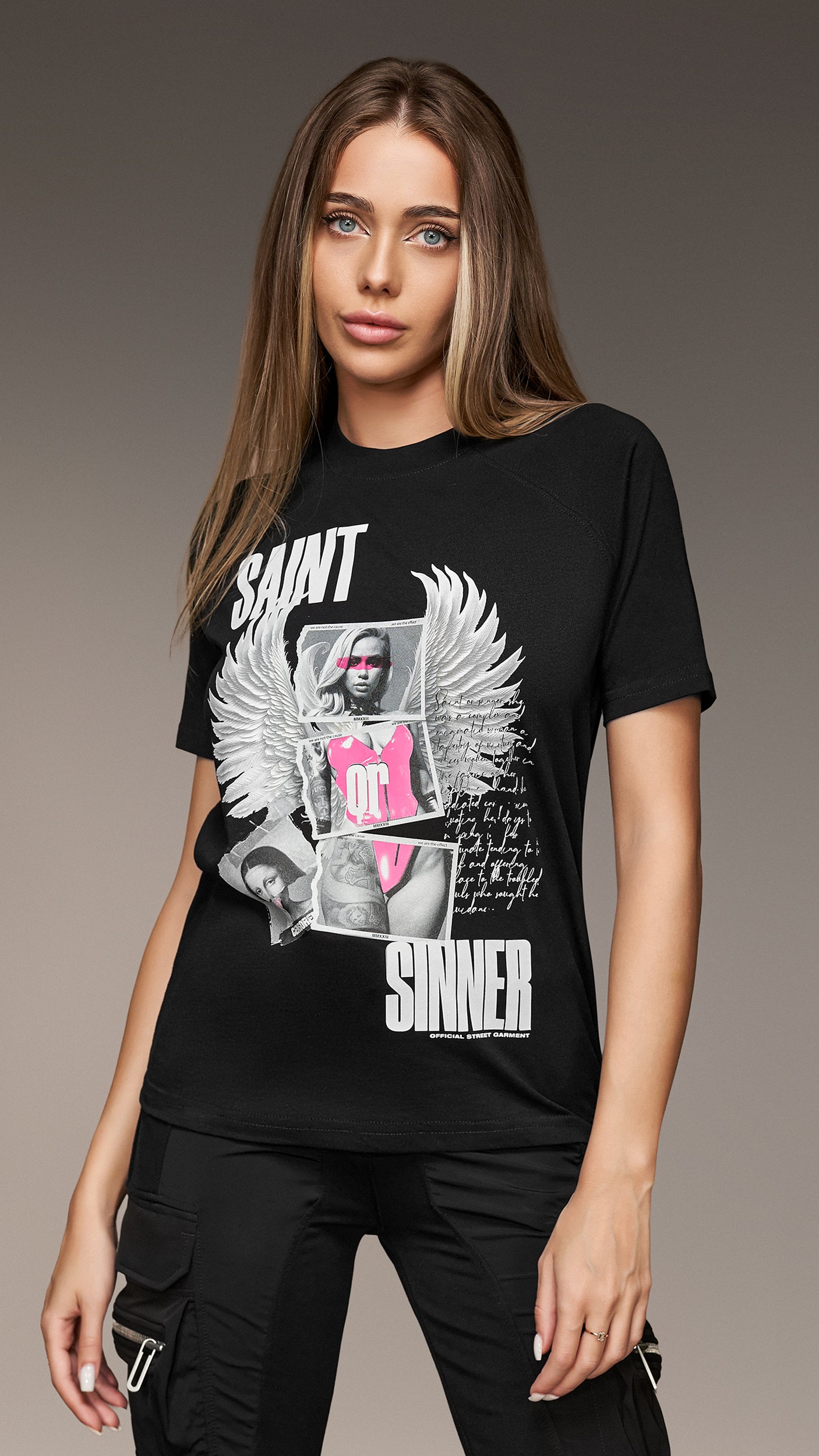 Тениска Saint/sinner - T23831