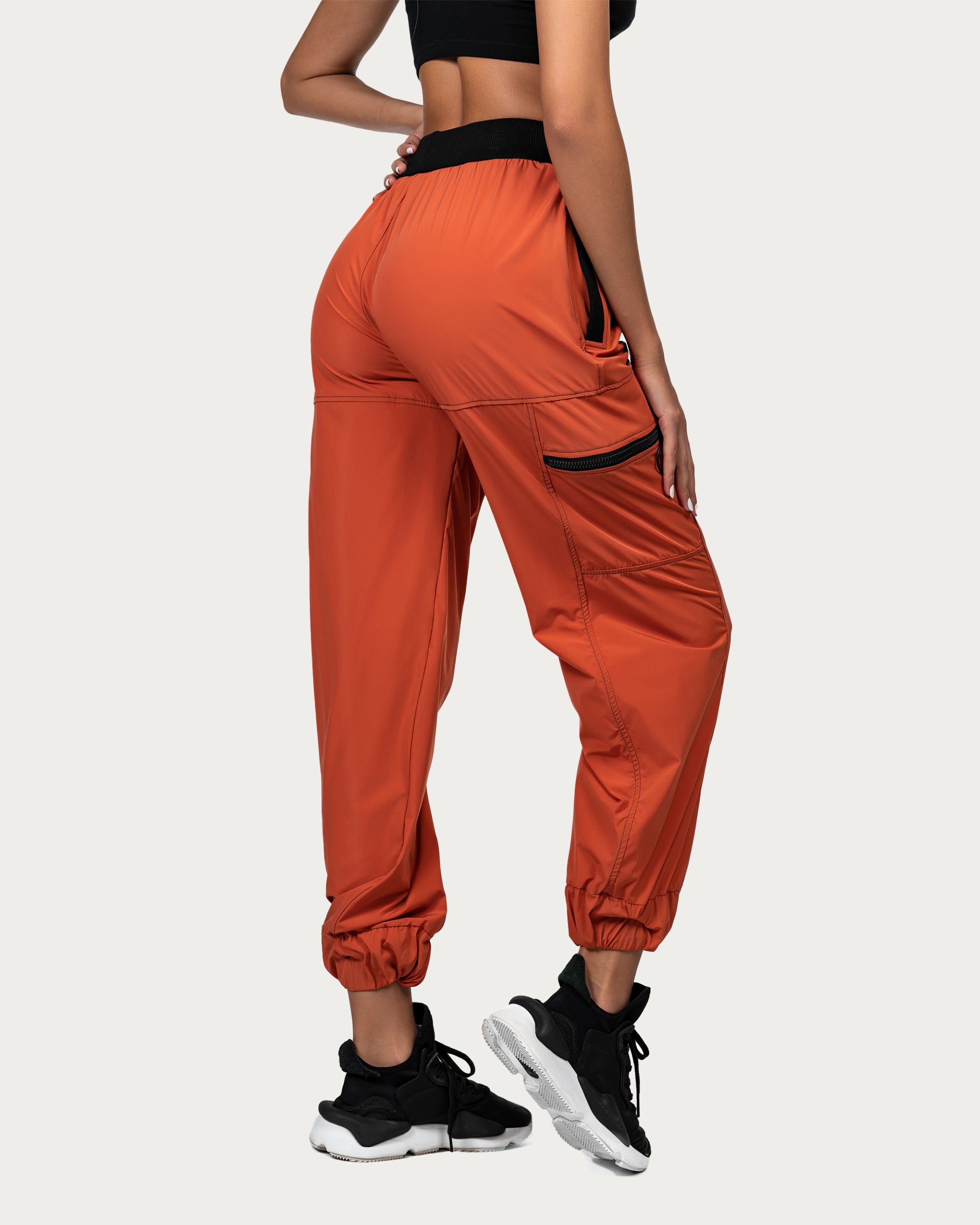 Orange jogger pants - P21813