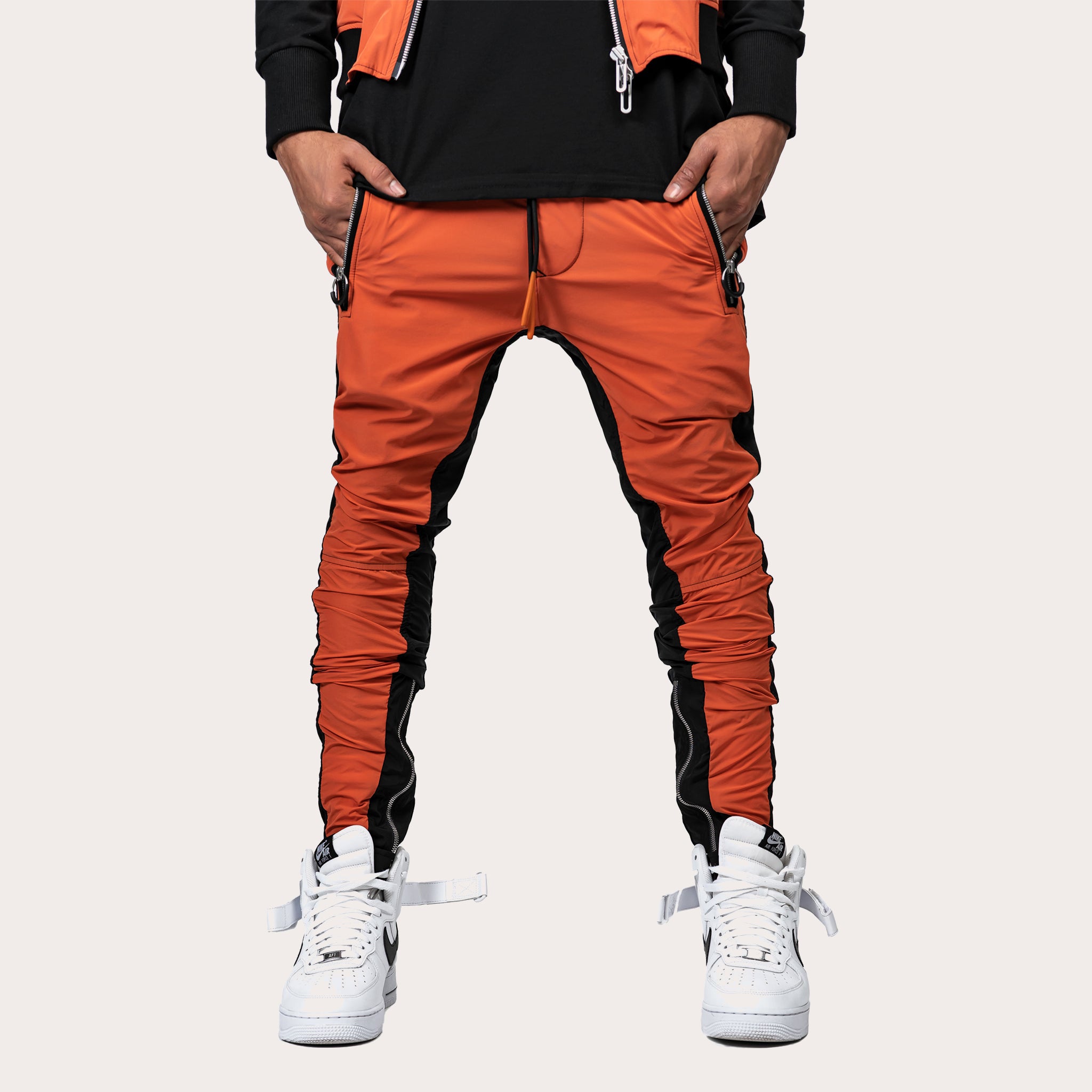 Zip track pants - P12465