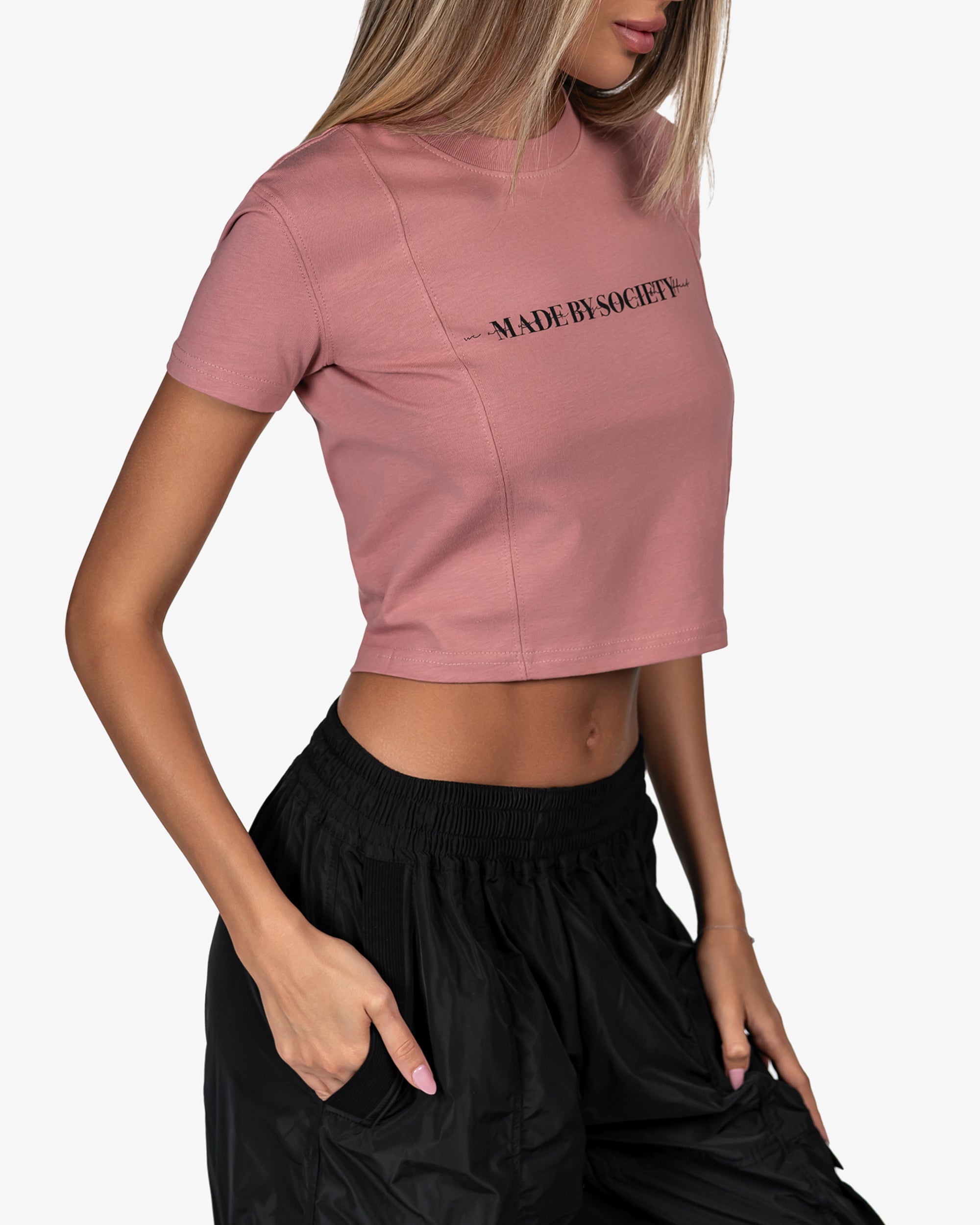 Тениска Diva crop fit - T24514