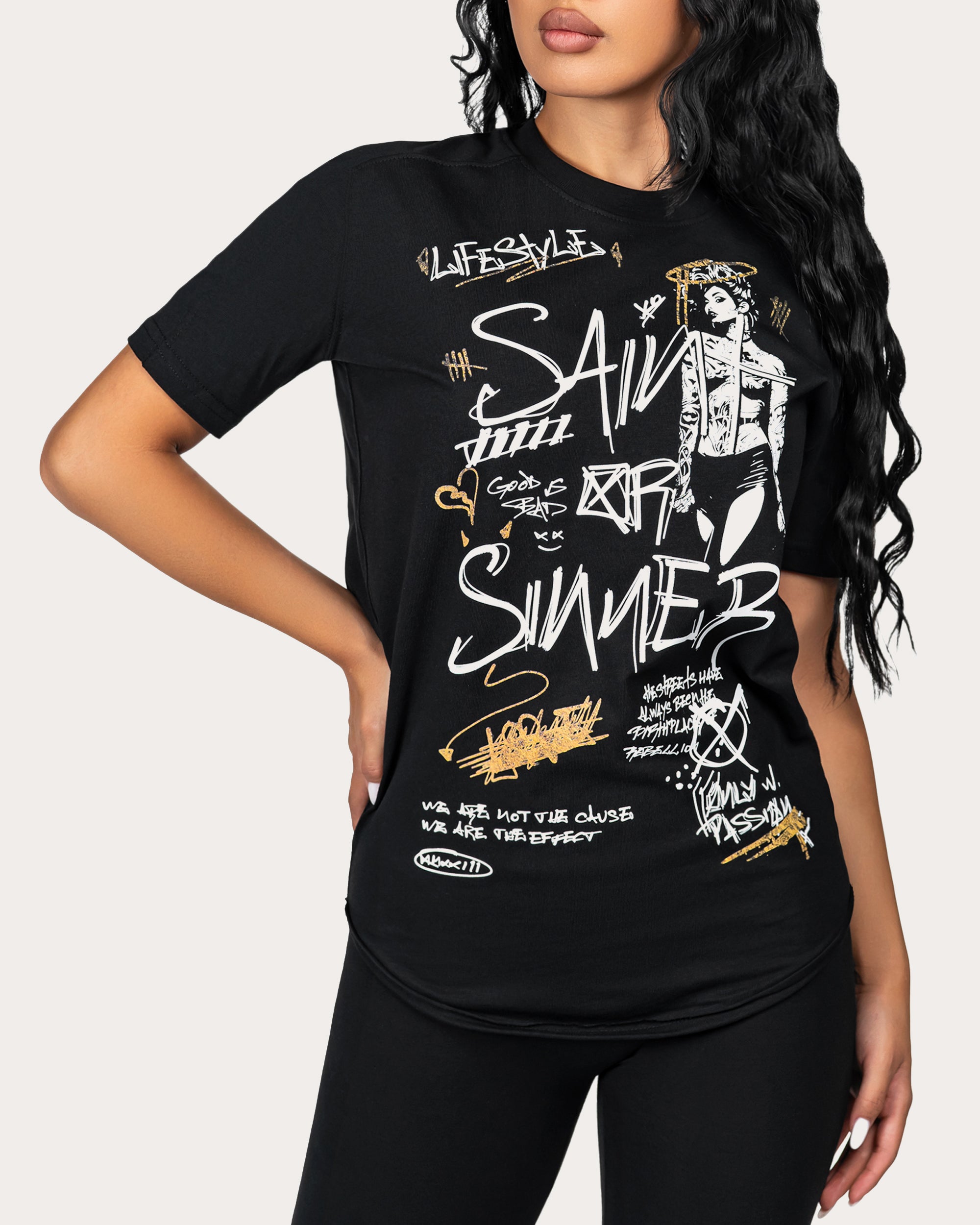 Saint or sinner t-shirt - T24833